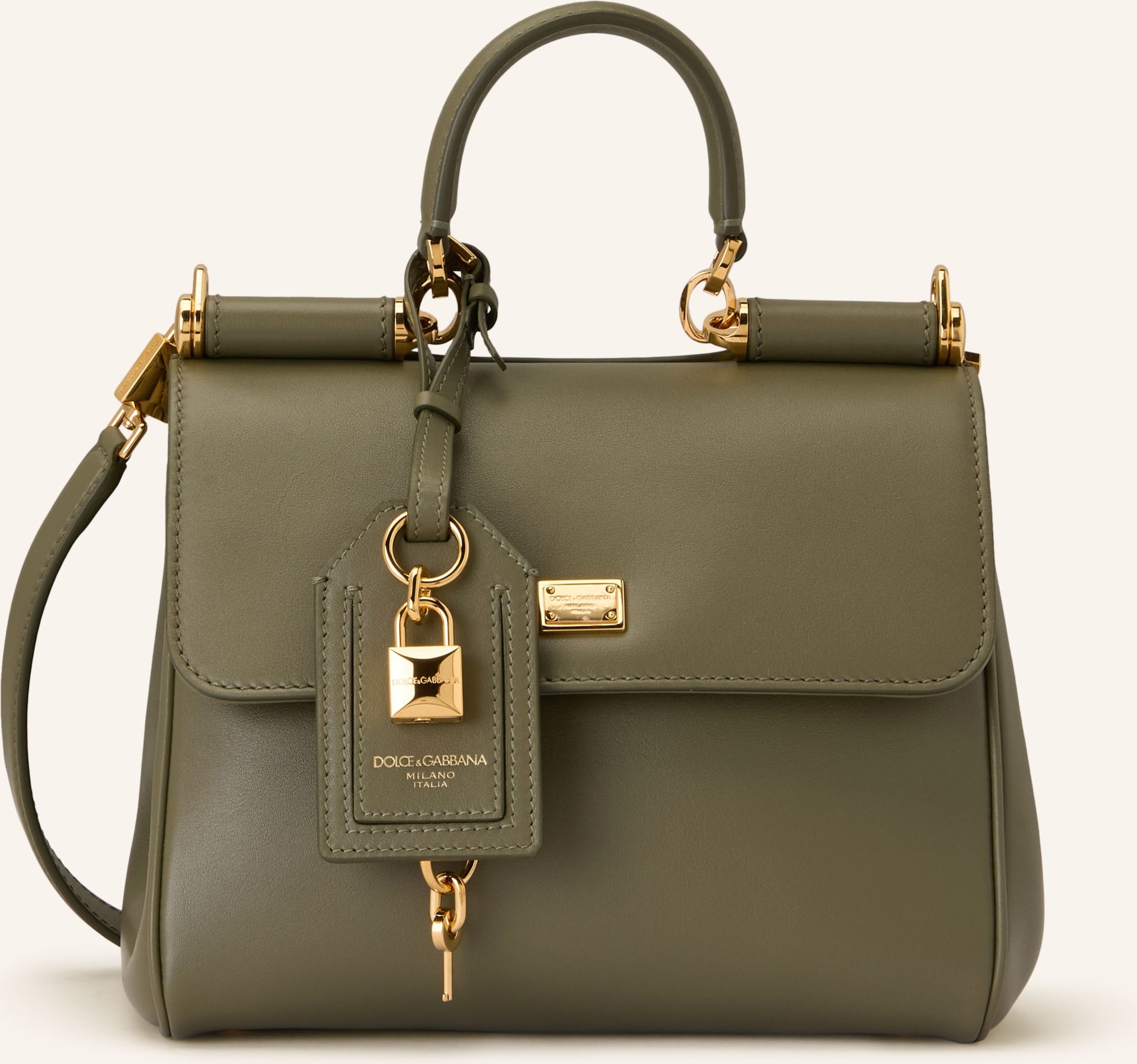 Dolce & Gabbana Handtasche My Sicily Plongé gruen