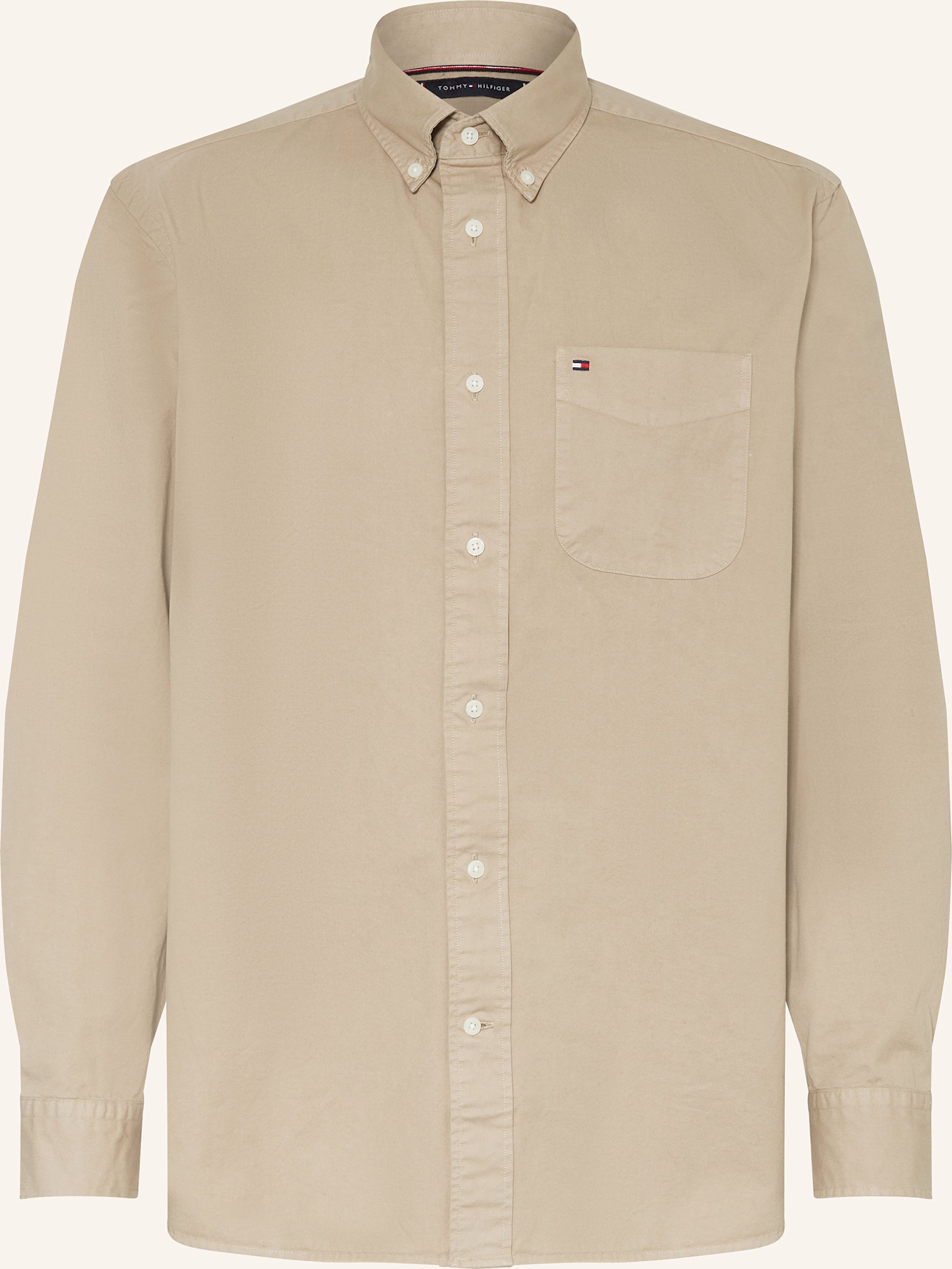 Thumbnail - Tommy Hilfiger Hemd Relaxed Fit braun