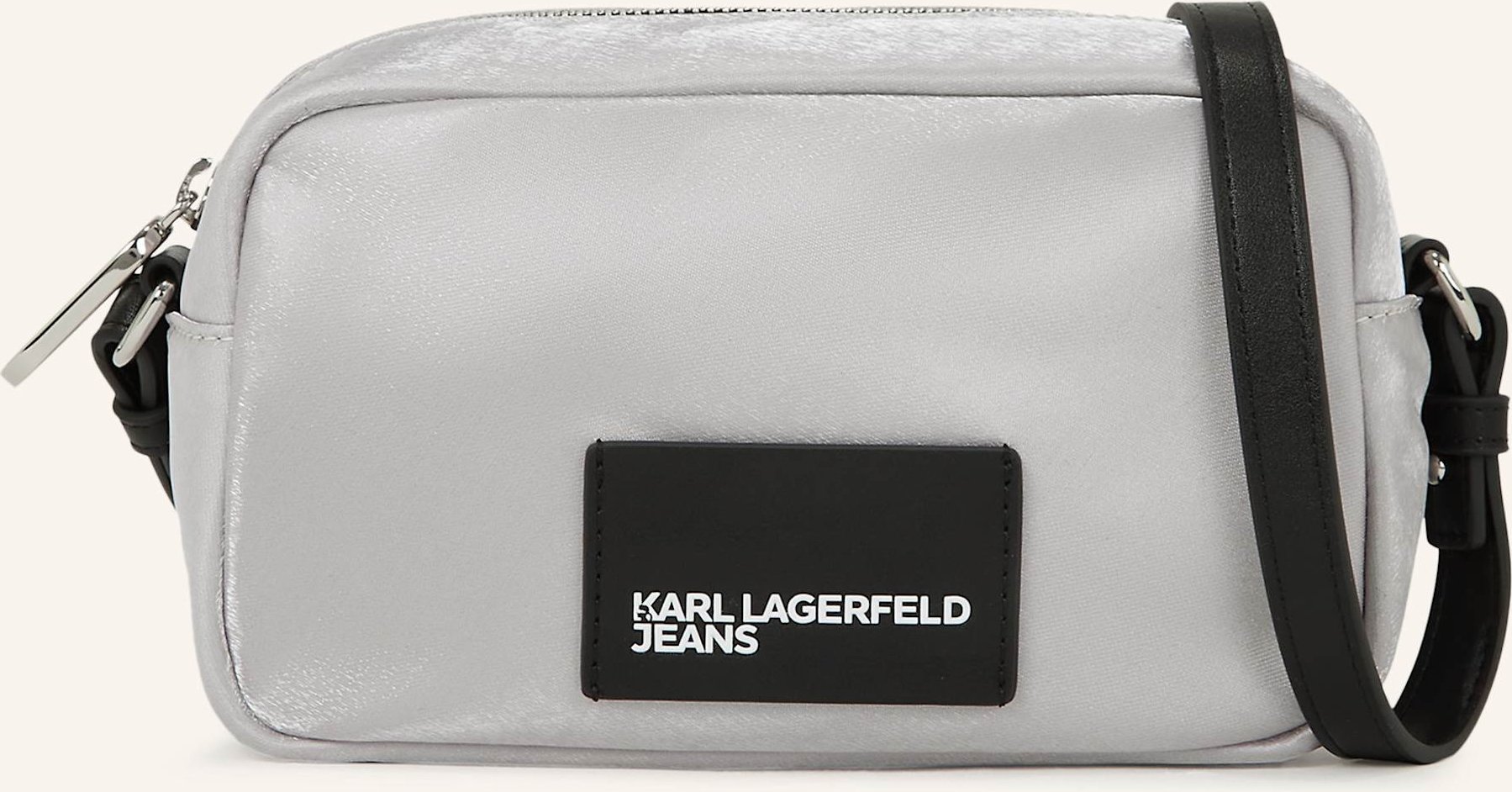 Karl Lagerfeld Jeans Umhängetasche silber