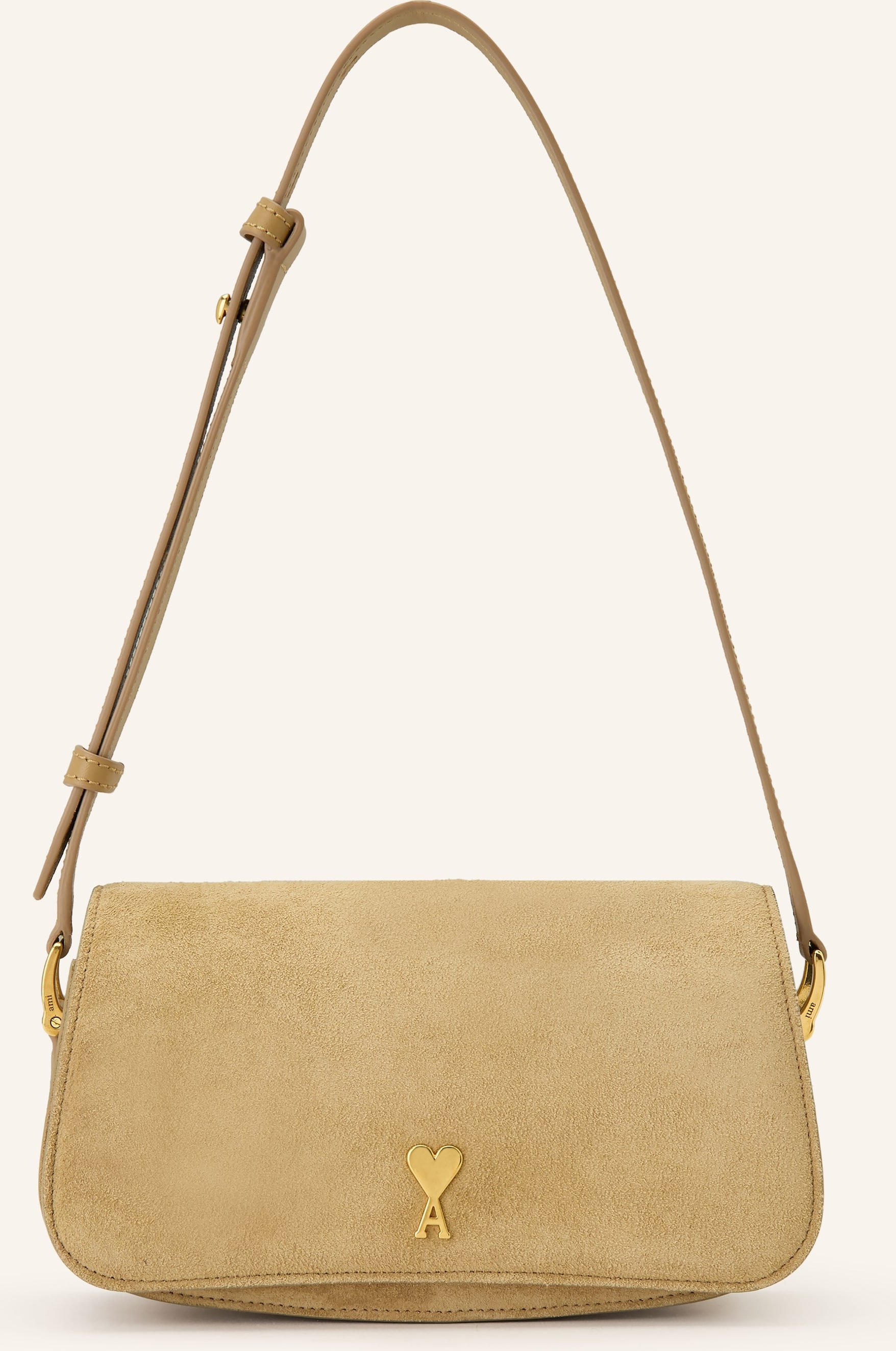 Ami Paris Schultertasche Paris Paris beige