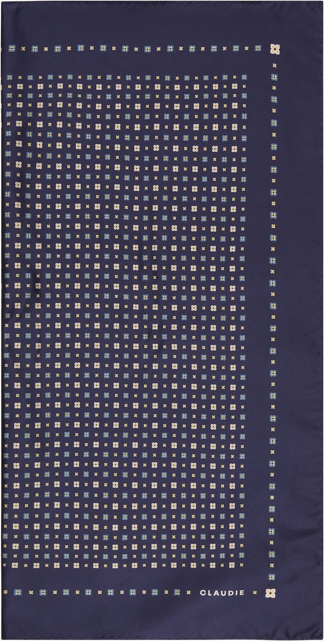 Claudie Pierlot Seidentuch blau