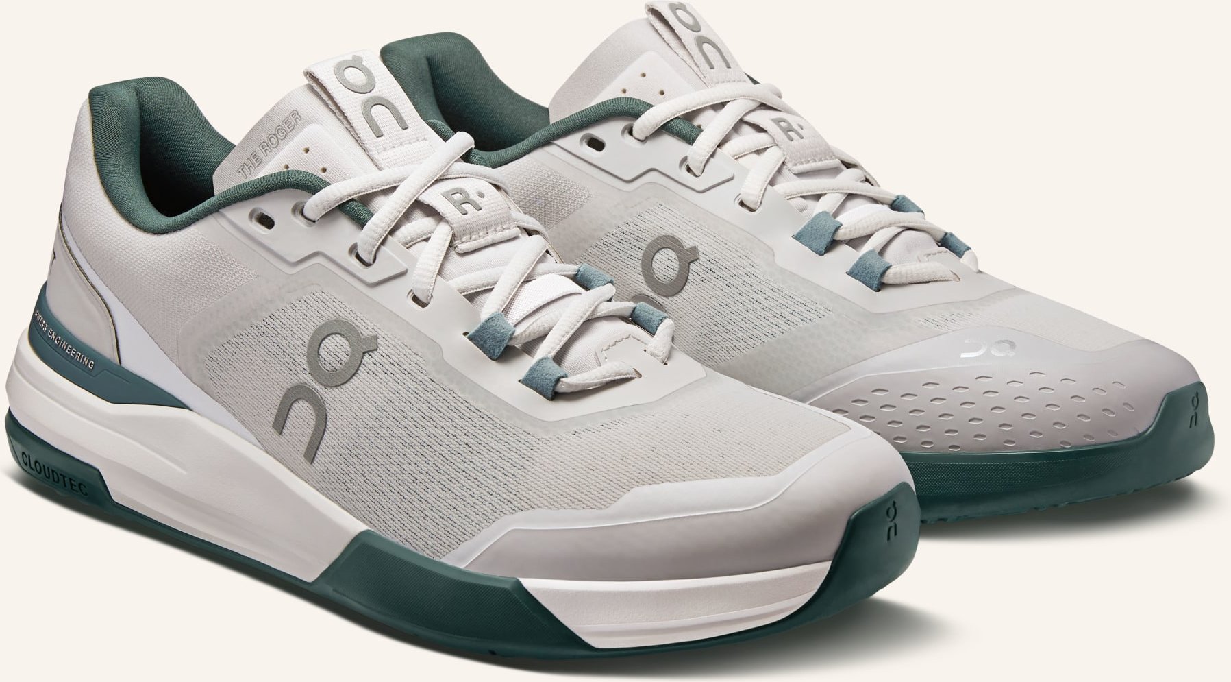 Thumbnail - On Tennisschuhe The Roger Advantage Pro grau