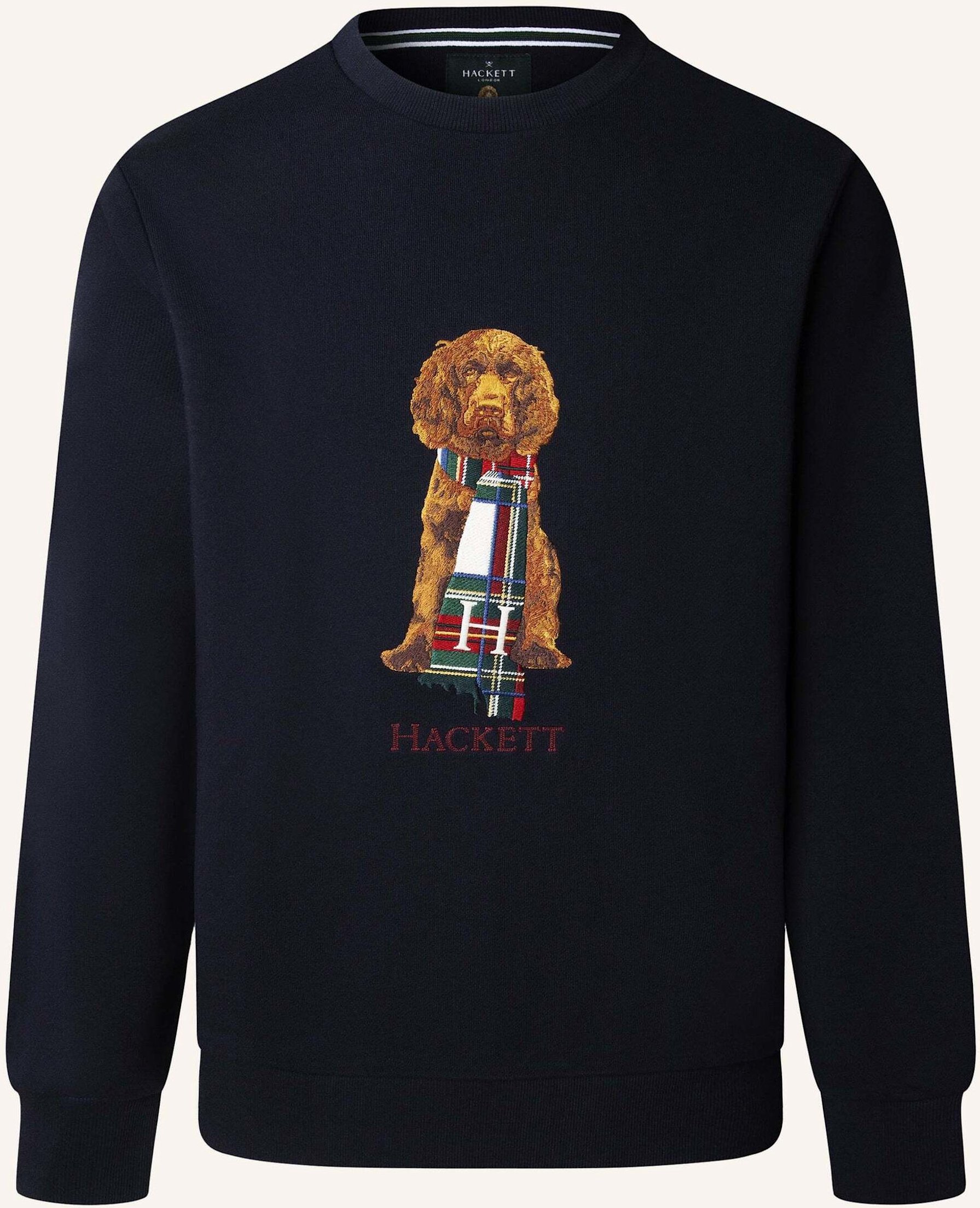 Hackett London Sweatshirt Heritage Harry Crew blau