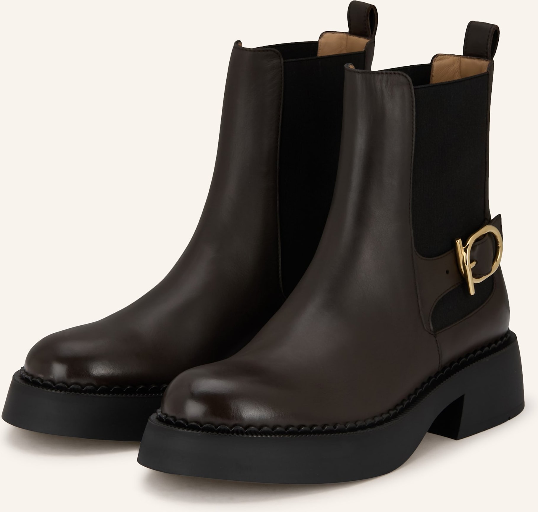 Ferragamo Chelsea-Boots Tia braun