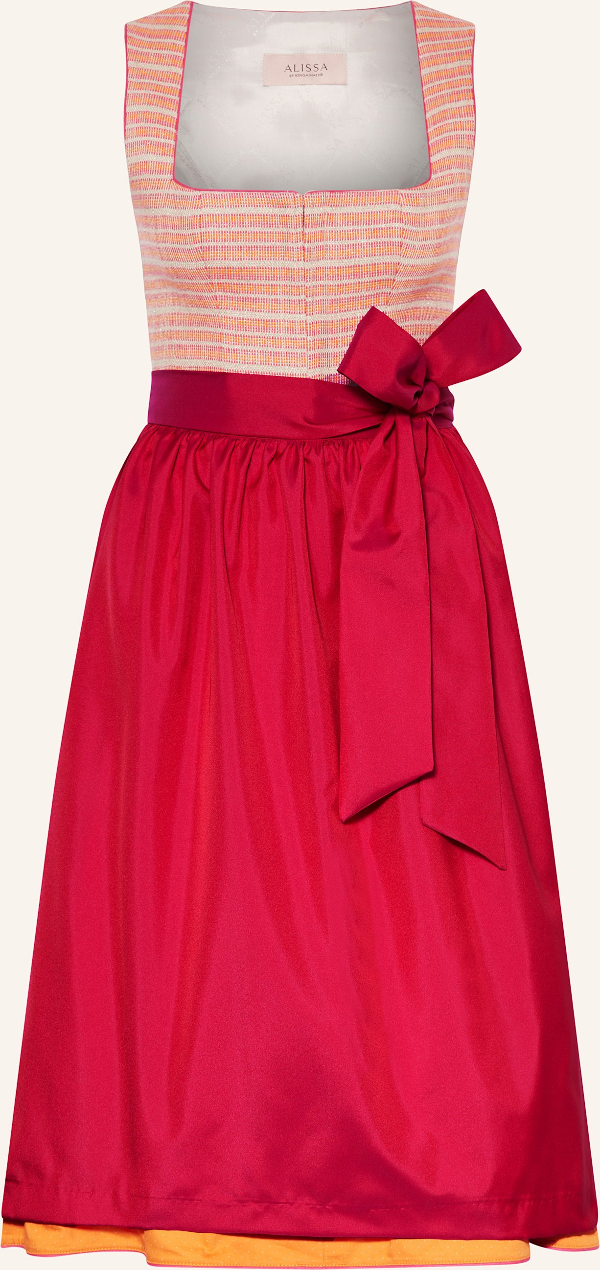 Thumbnail - Alissa By Kinga Mathe Dirndl Raya orange