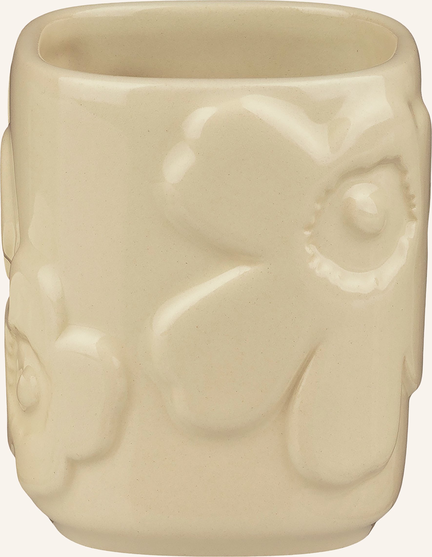 Marimekko Zahnputzbecher Unikko beige