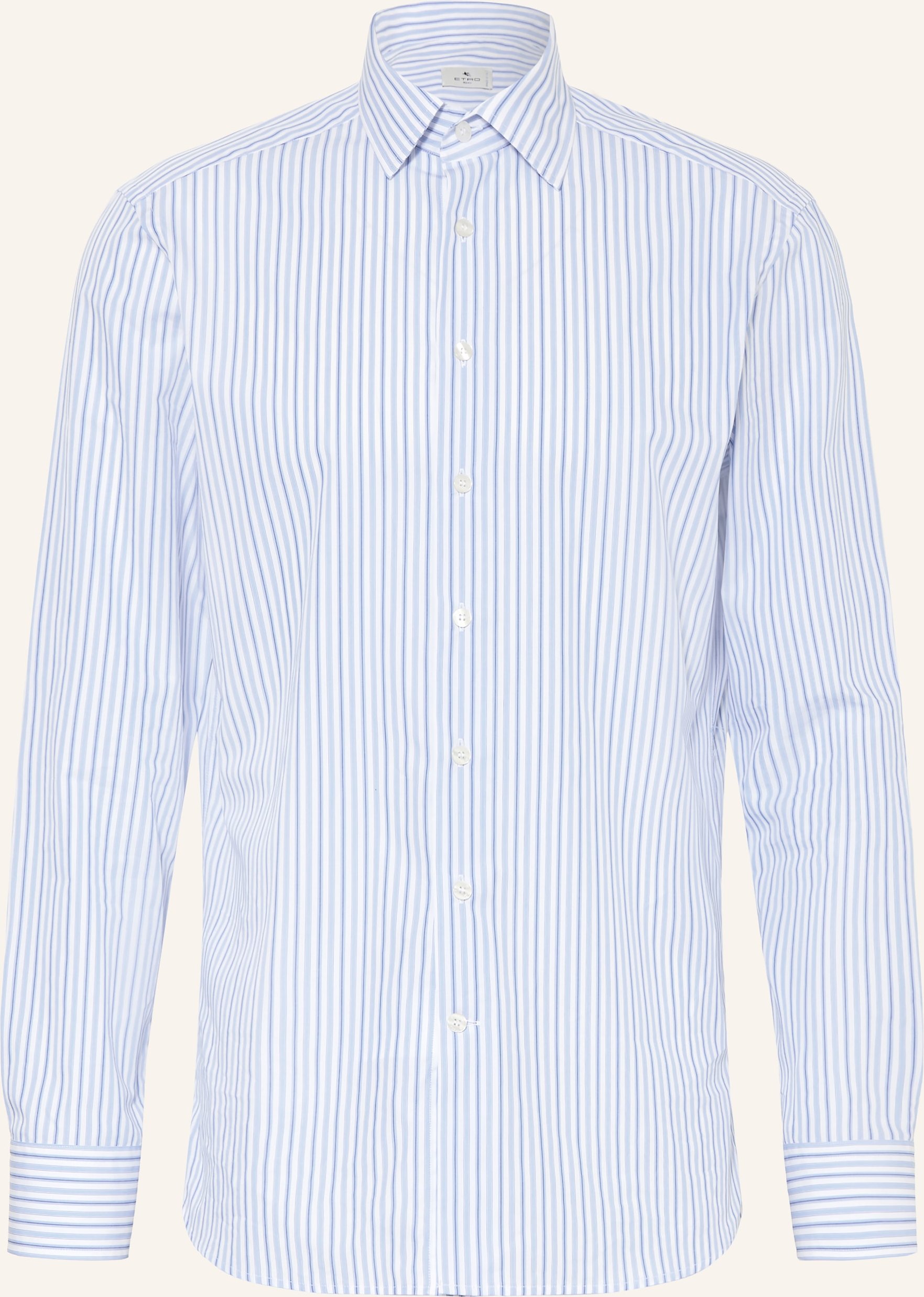 Etro Hemd Slim Fit blau