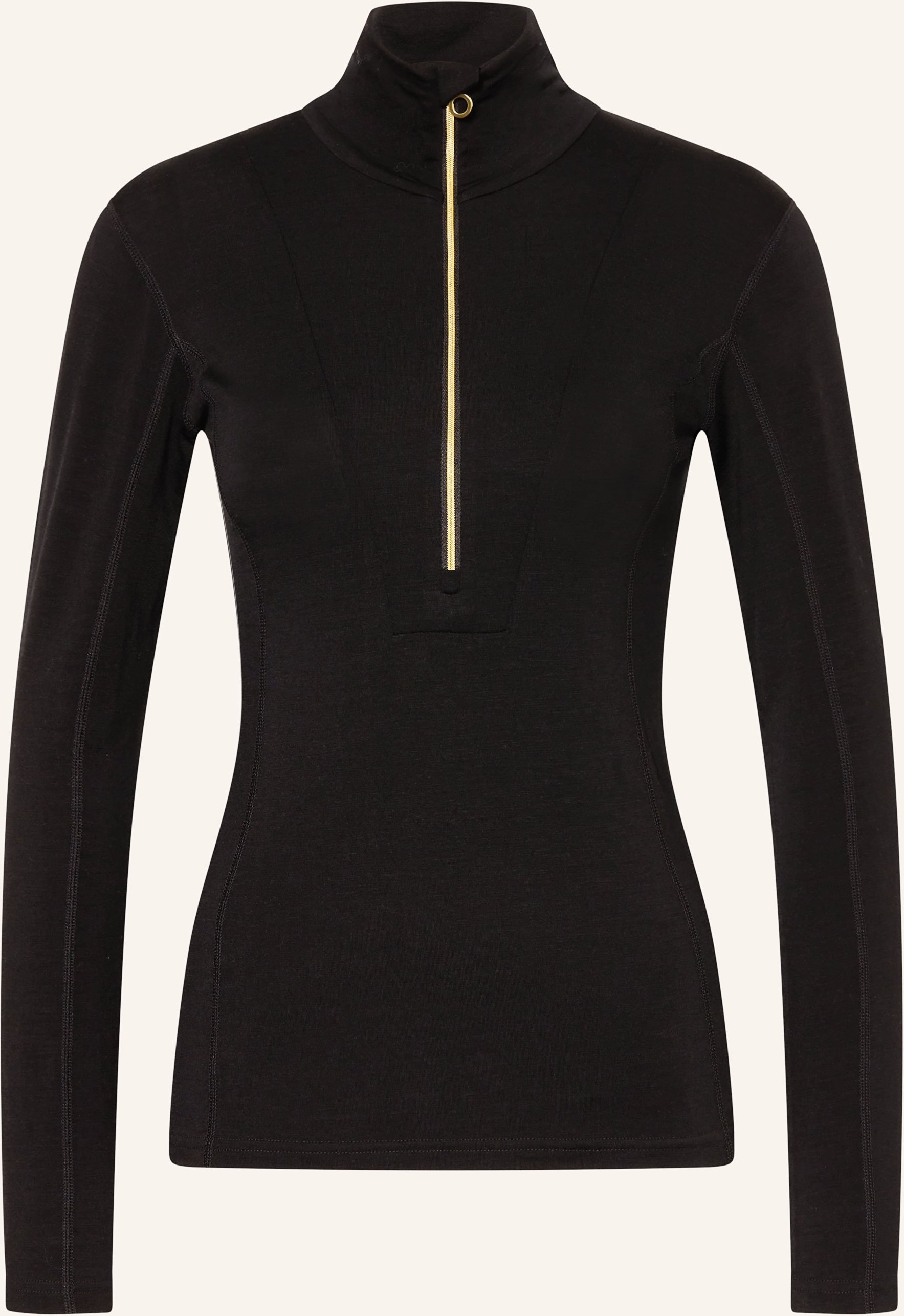 We Norwegians Funktionswäsche-Shirt Sno Aus Merinwolle schwarz