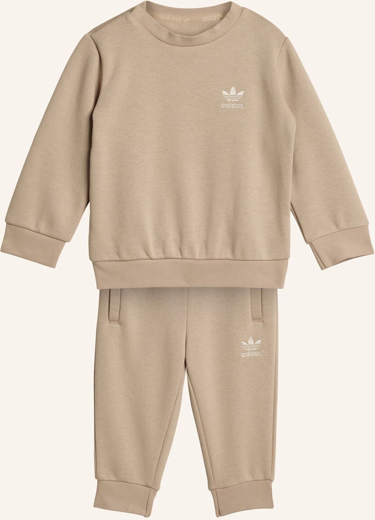 Adidas Originals Kids Crew Set beige