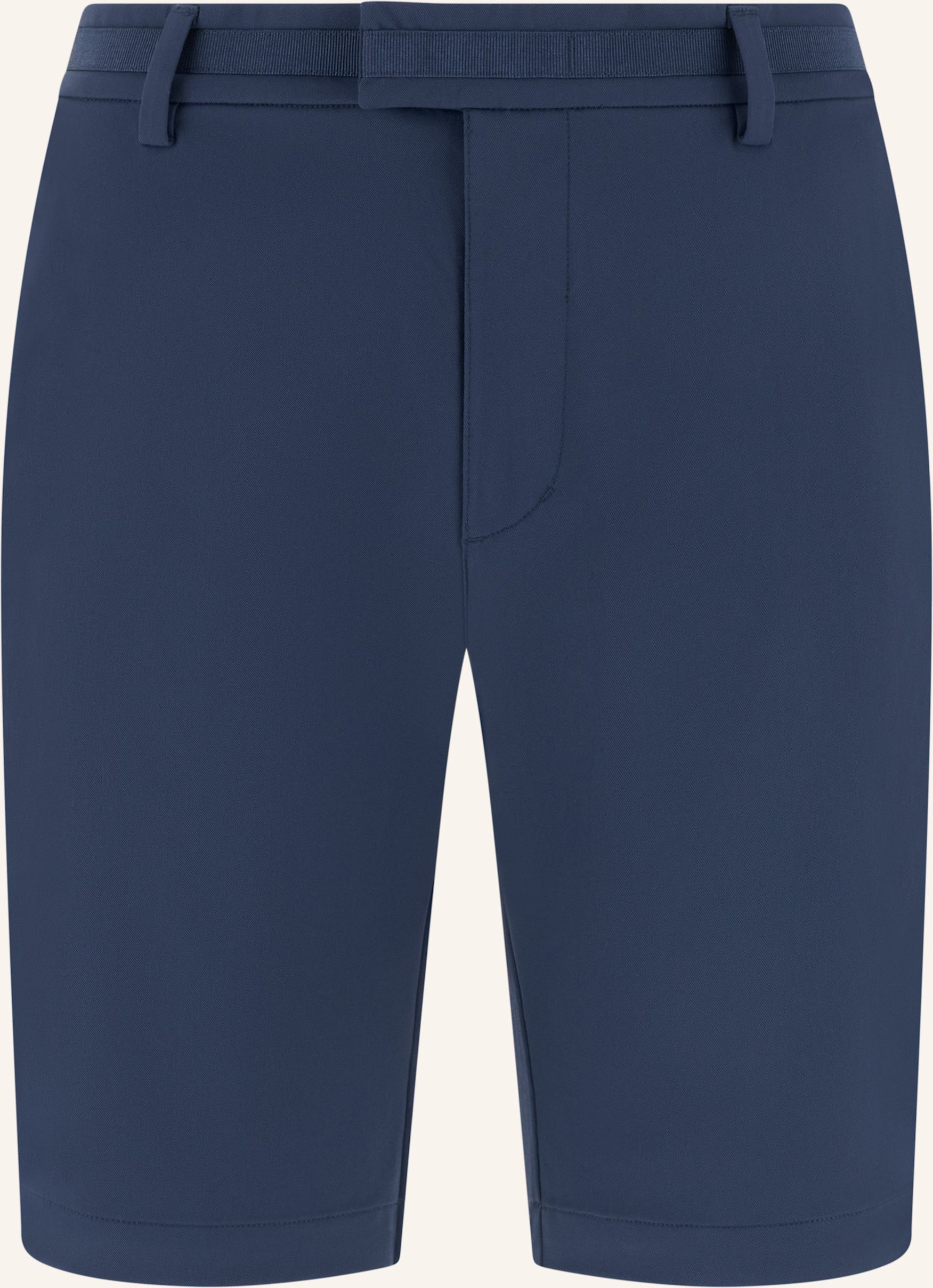Boggi Milano Leinenshorts blau