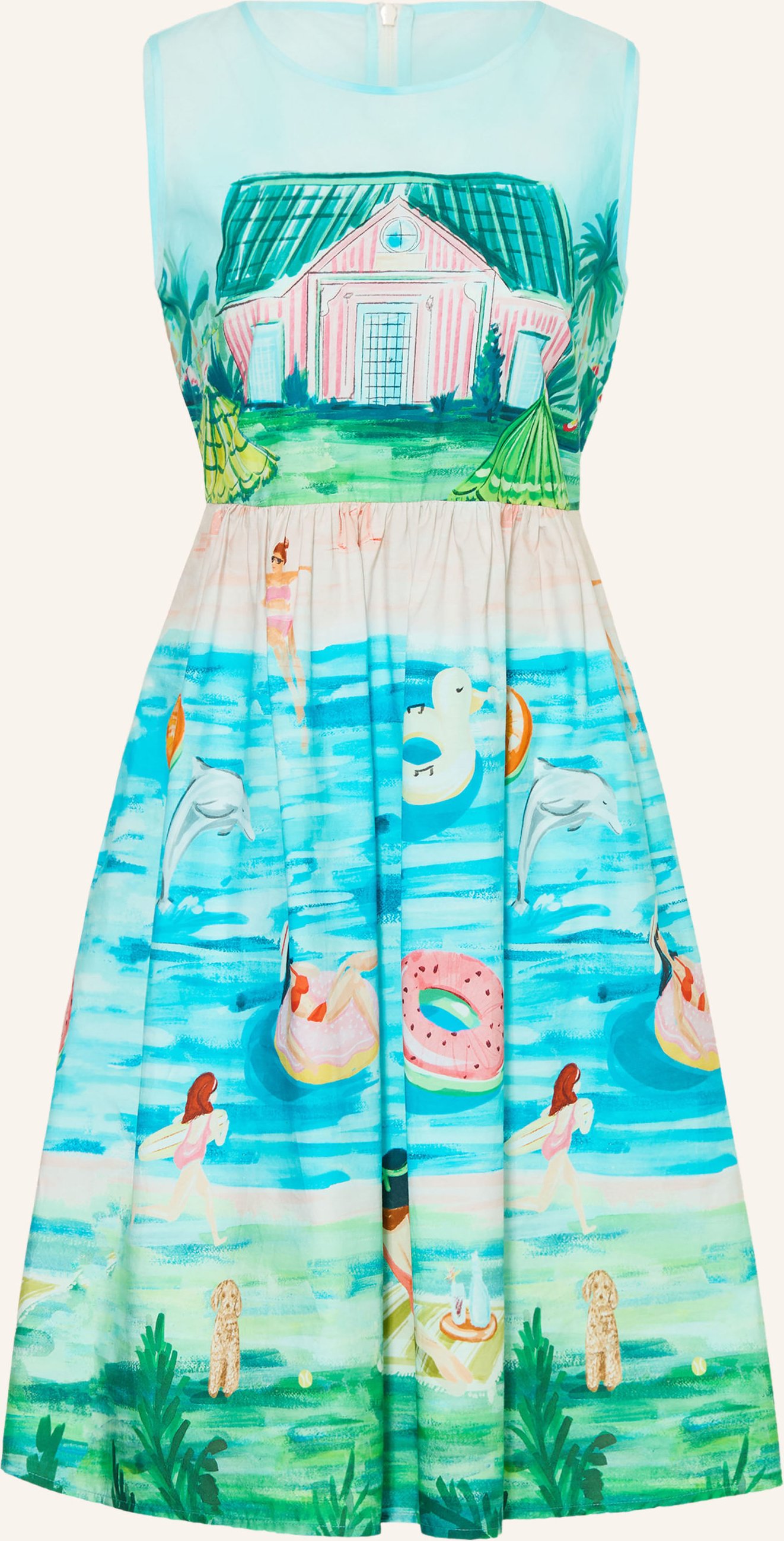 Angoor Kleid Hanna blau