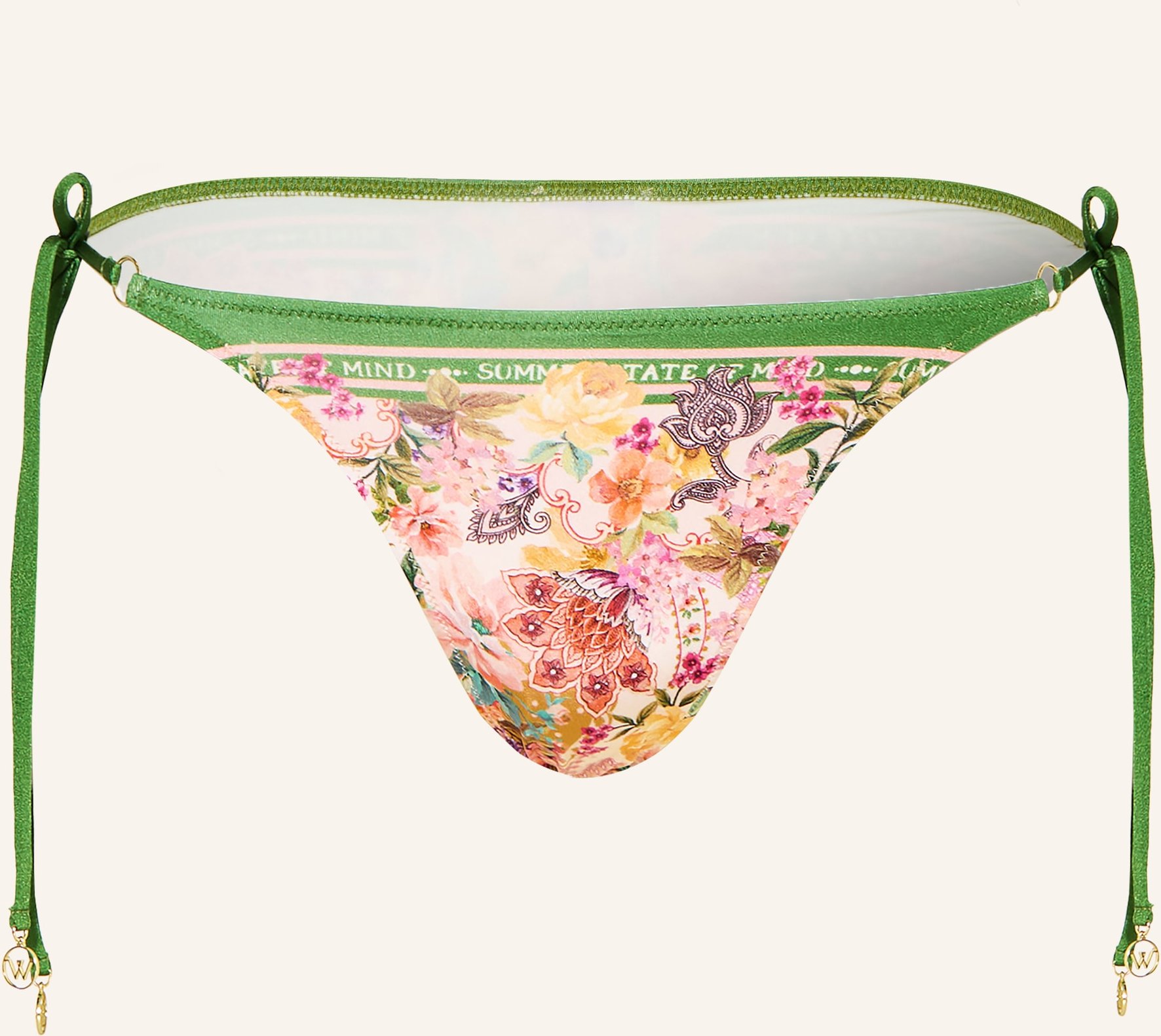 Watercult Triangel-Bikini-Hose Pretty Boho rosa