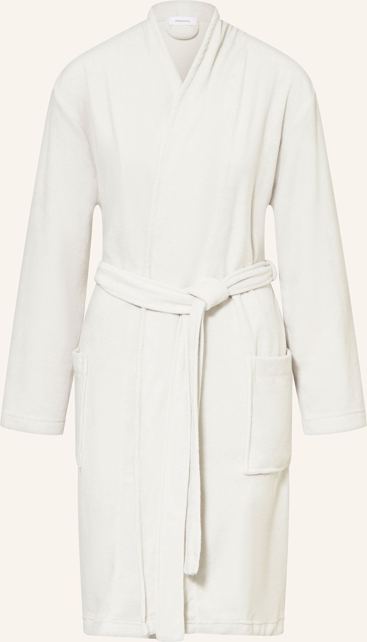 Darling Harbour Damen-Bademantel grau