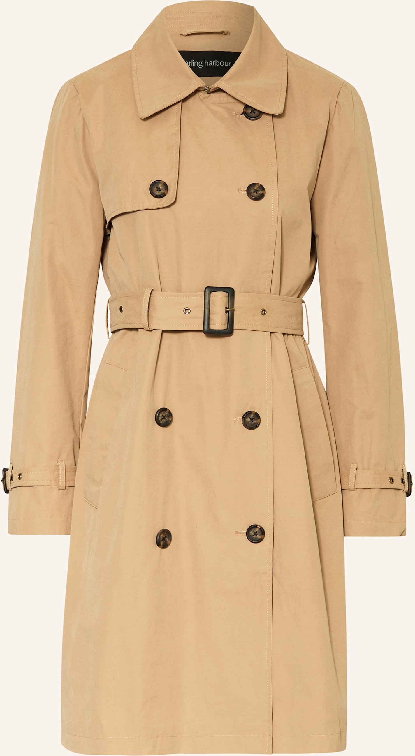 Darling Harbour Trenchcoat braun