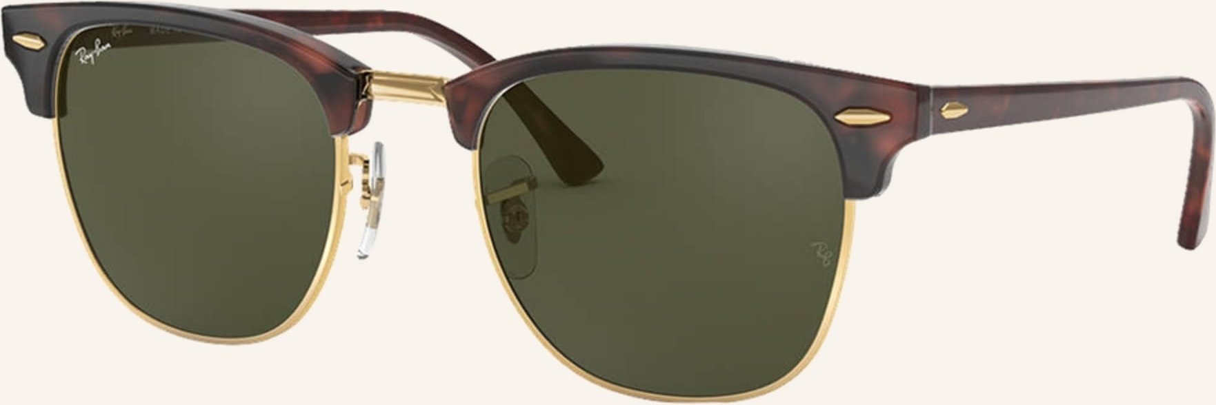 Ray-Ban Sonnenbrille rb3016 Clubmaster braun