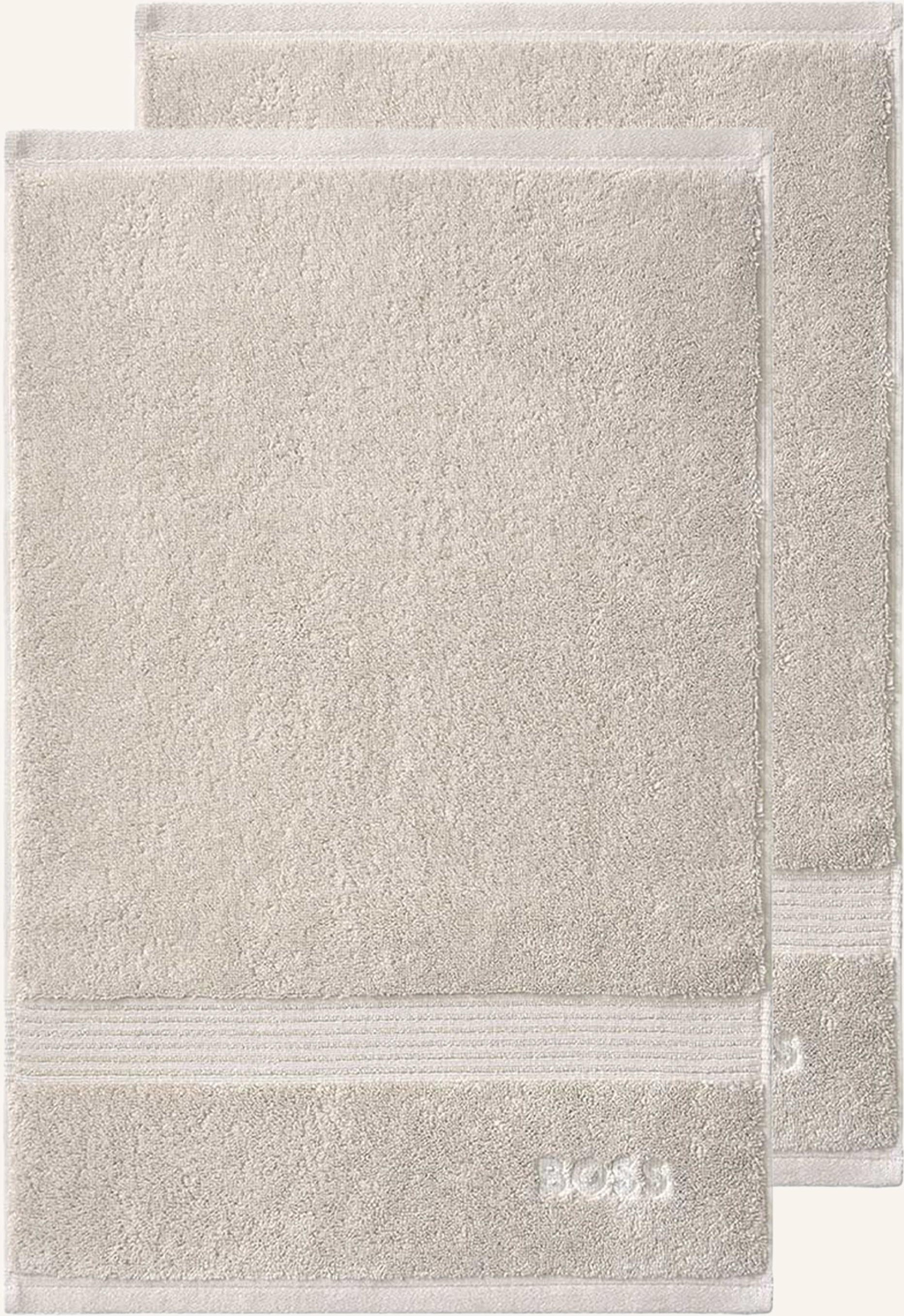 Boss Gästetuch 2er Set Loft grau