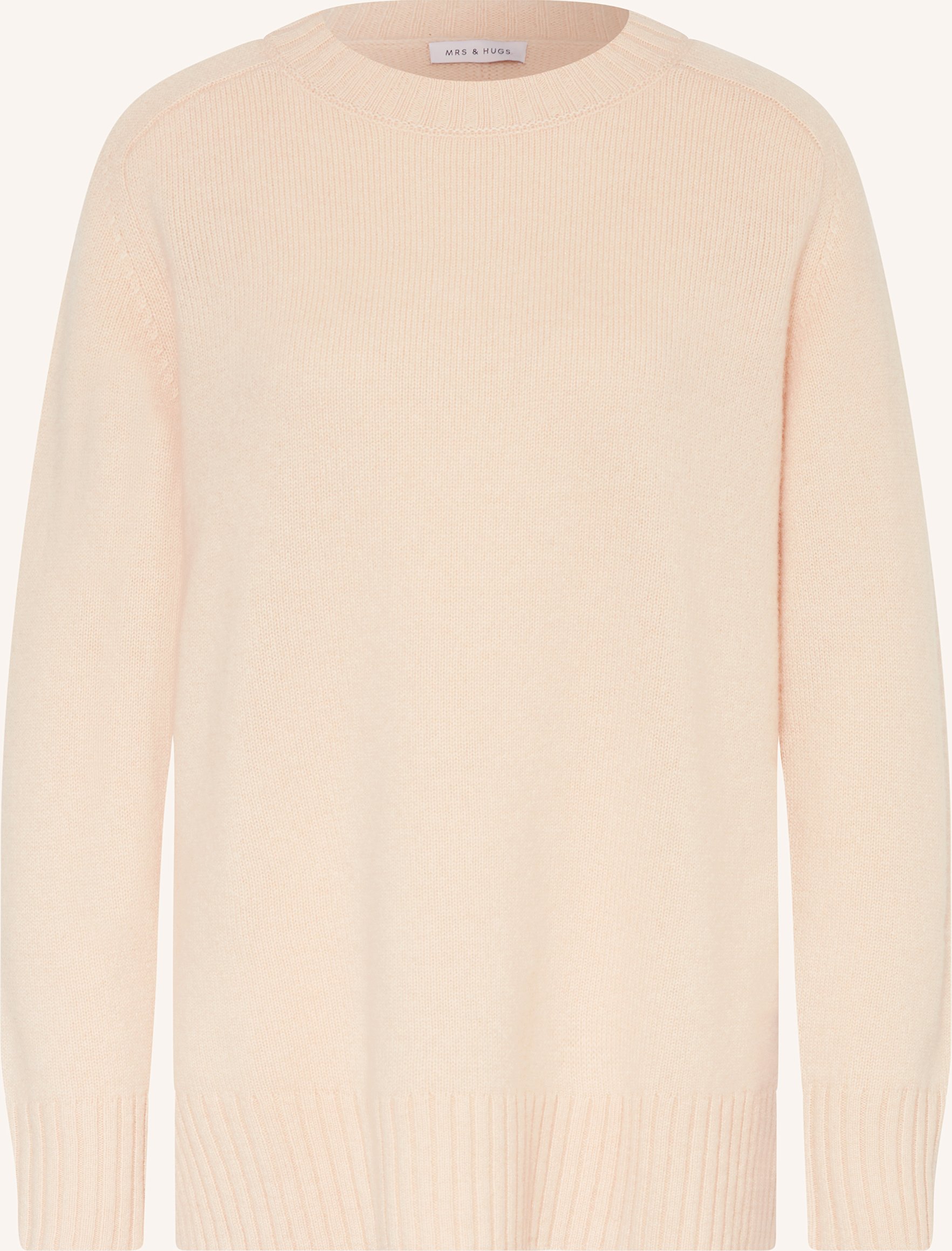 Mrs & Hugs Cashmere-Pullover beige