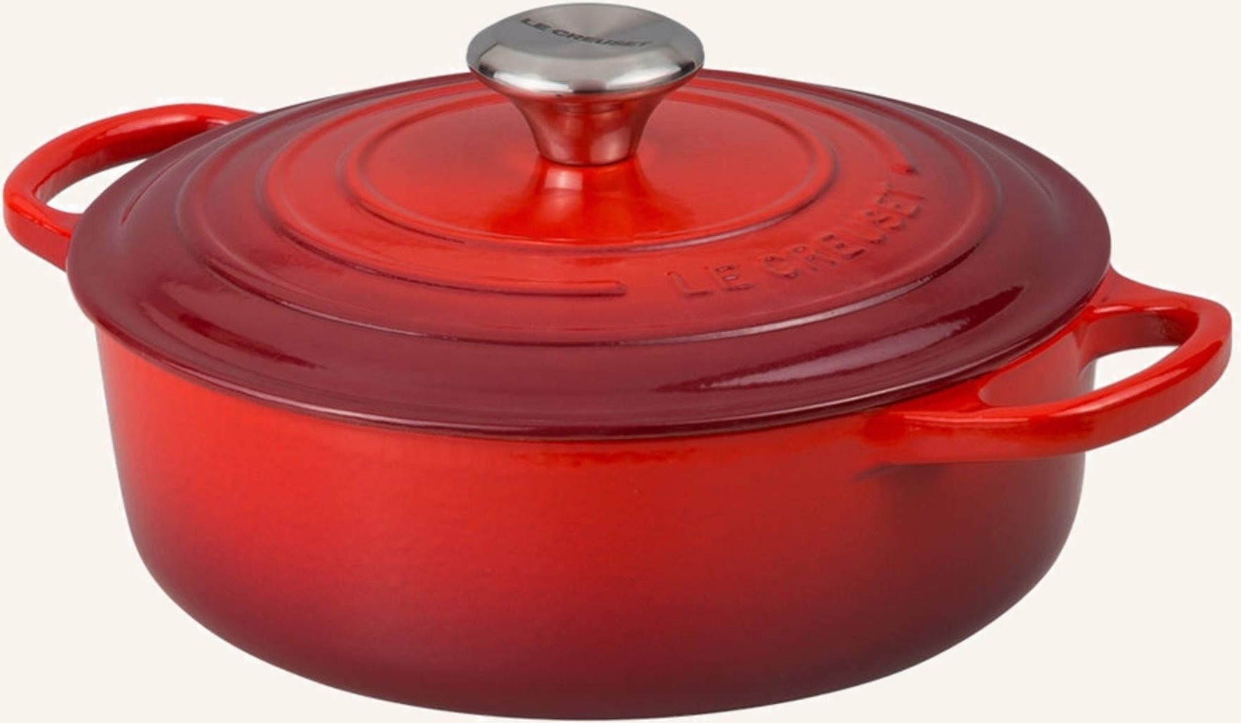 Le Creuset Bräter Signature rot