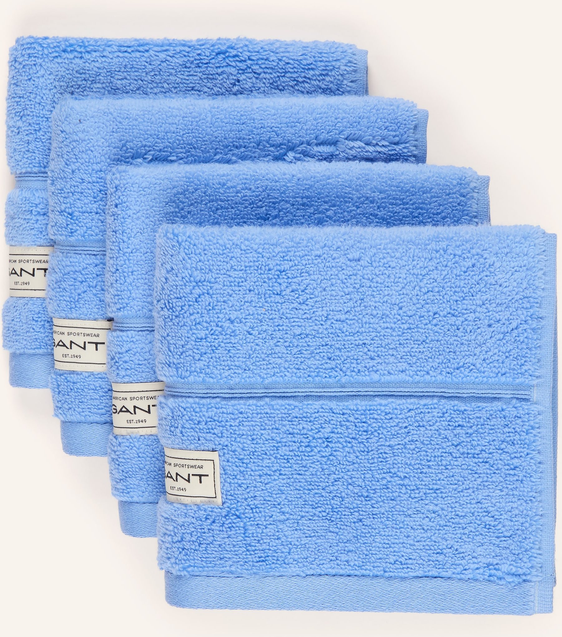 Gant Home 4er-Set Seiftücher blau