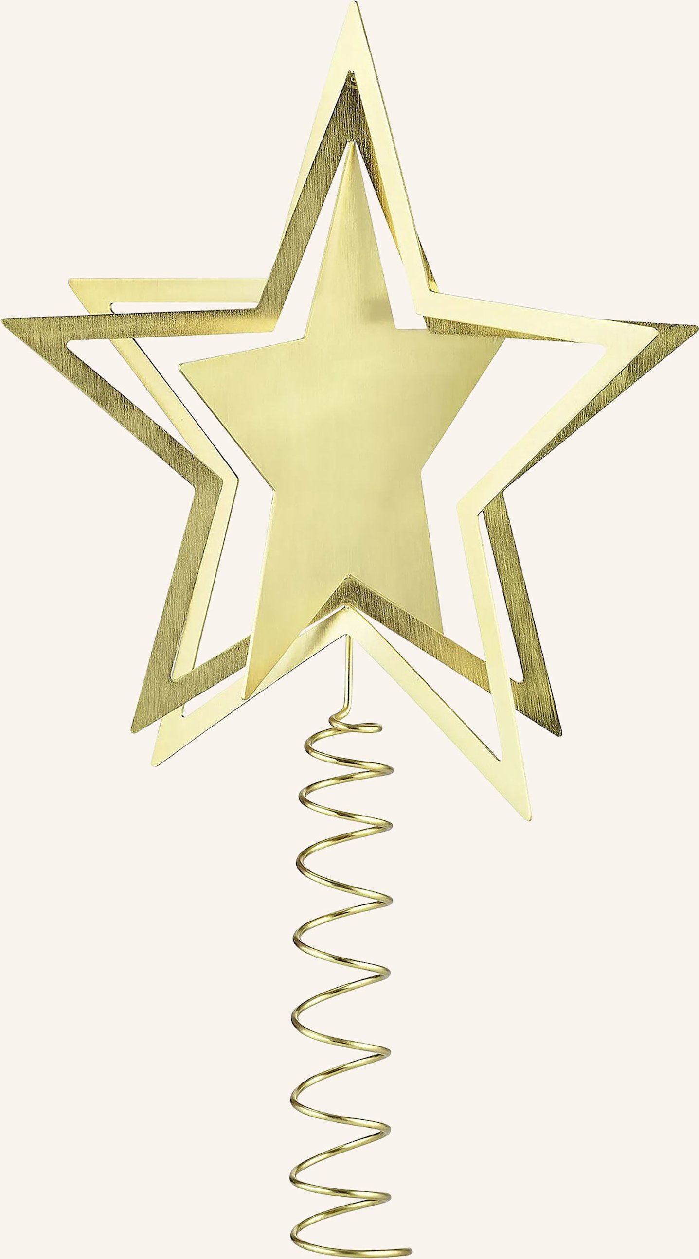 Thumbnail - Blomus Weihnachtsbaumspitze Kitai gold