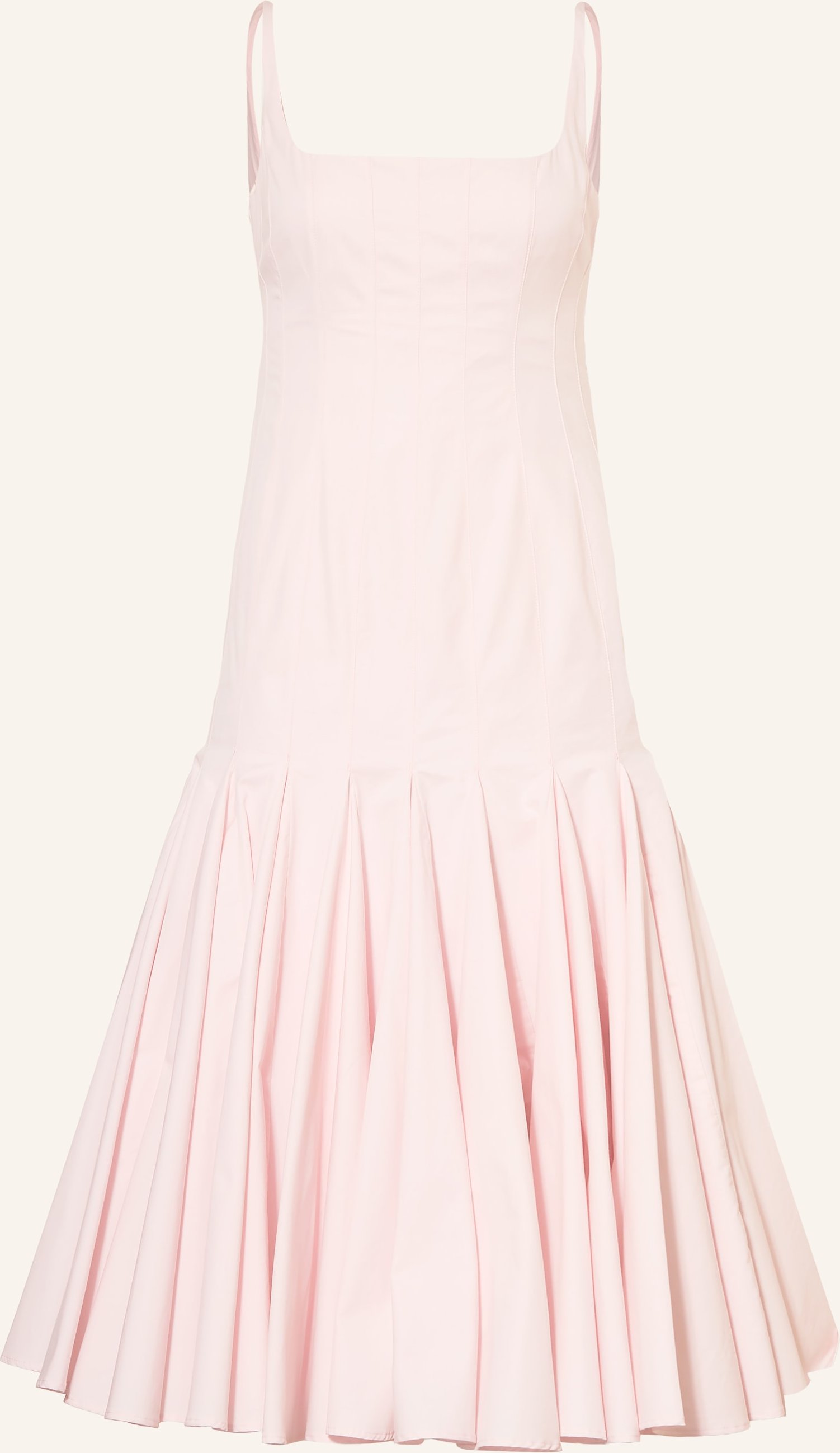 Jacquemus Kleid La Robe Agave rosa