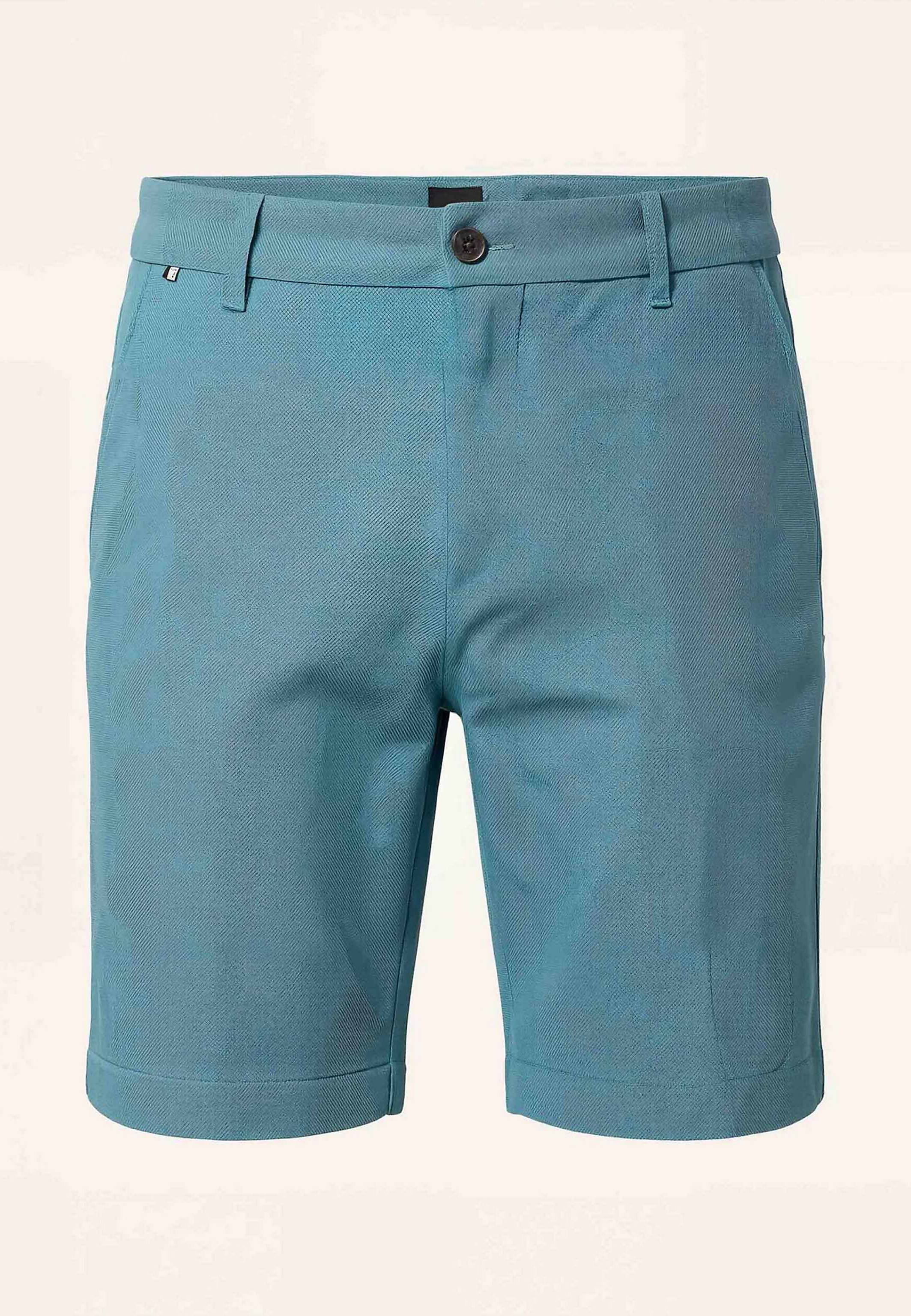Boss Short H-Slice-shorts1 Slim Fit blau