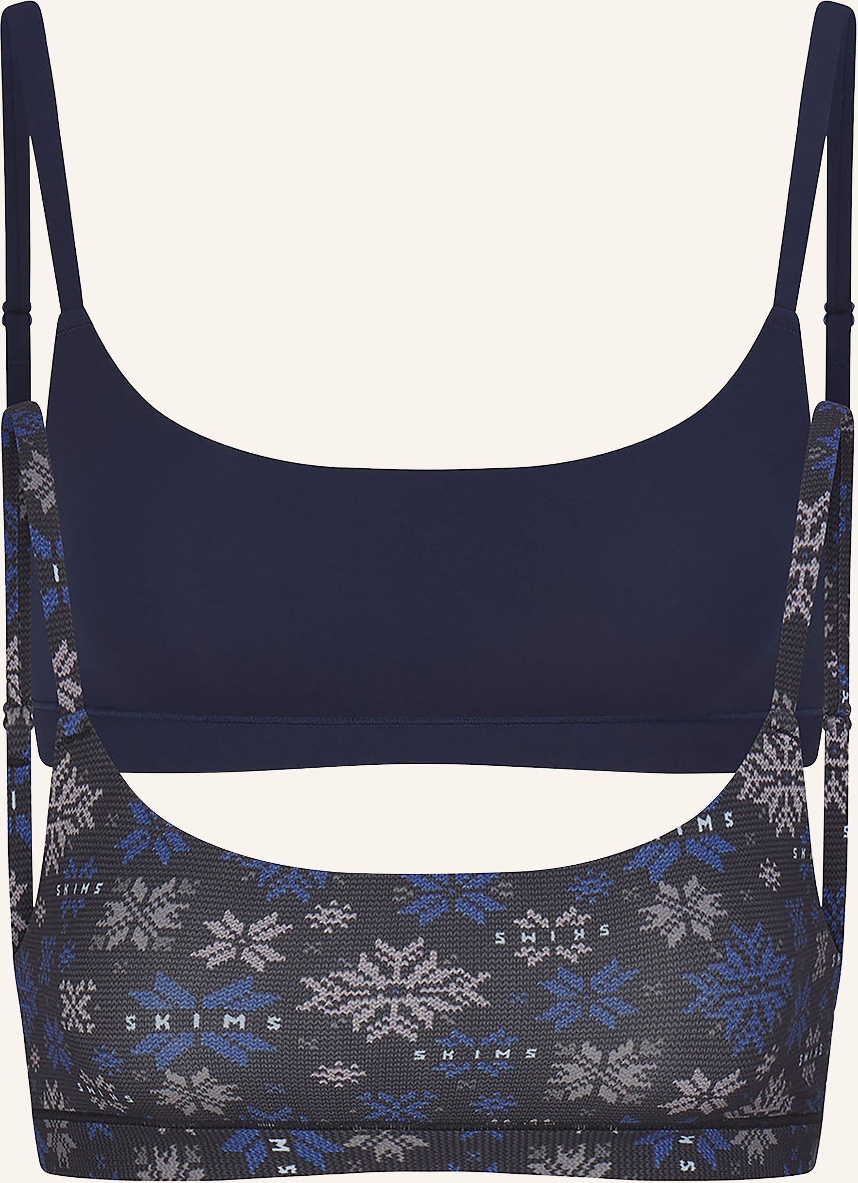 Skims 2er-Pack Bustiers Fits Everybody schwarz