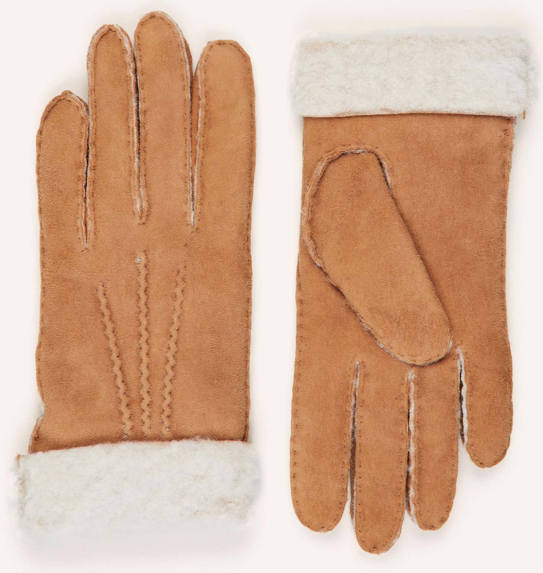 Kessler Lederhandschuhe Ilvy braun