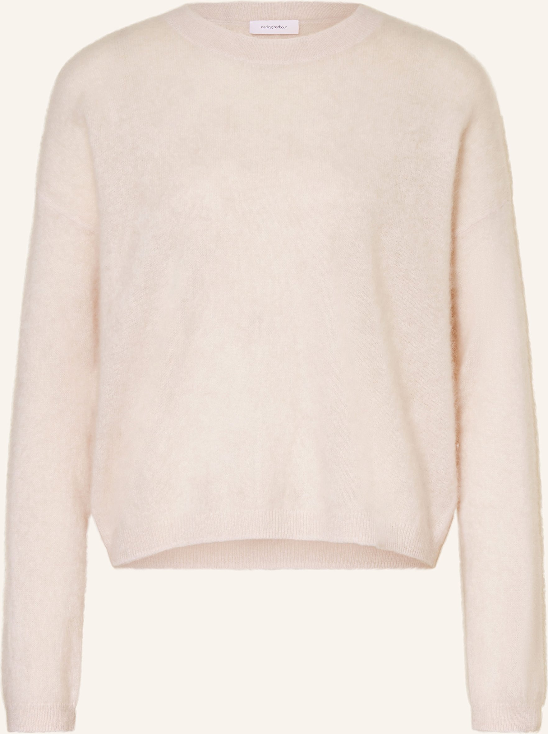 Darling Harbour Cashmere-Pullover weiss