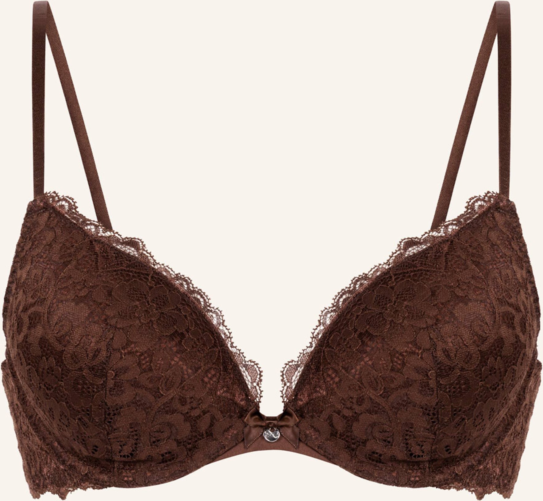Hunkemöller Push-Up-Bh Marine braun