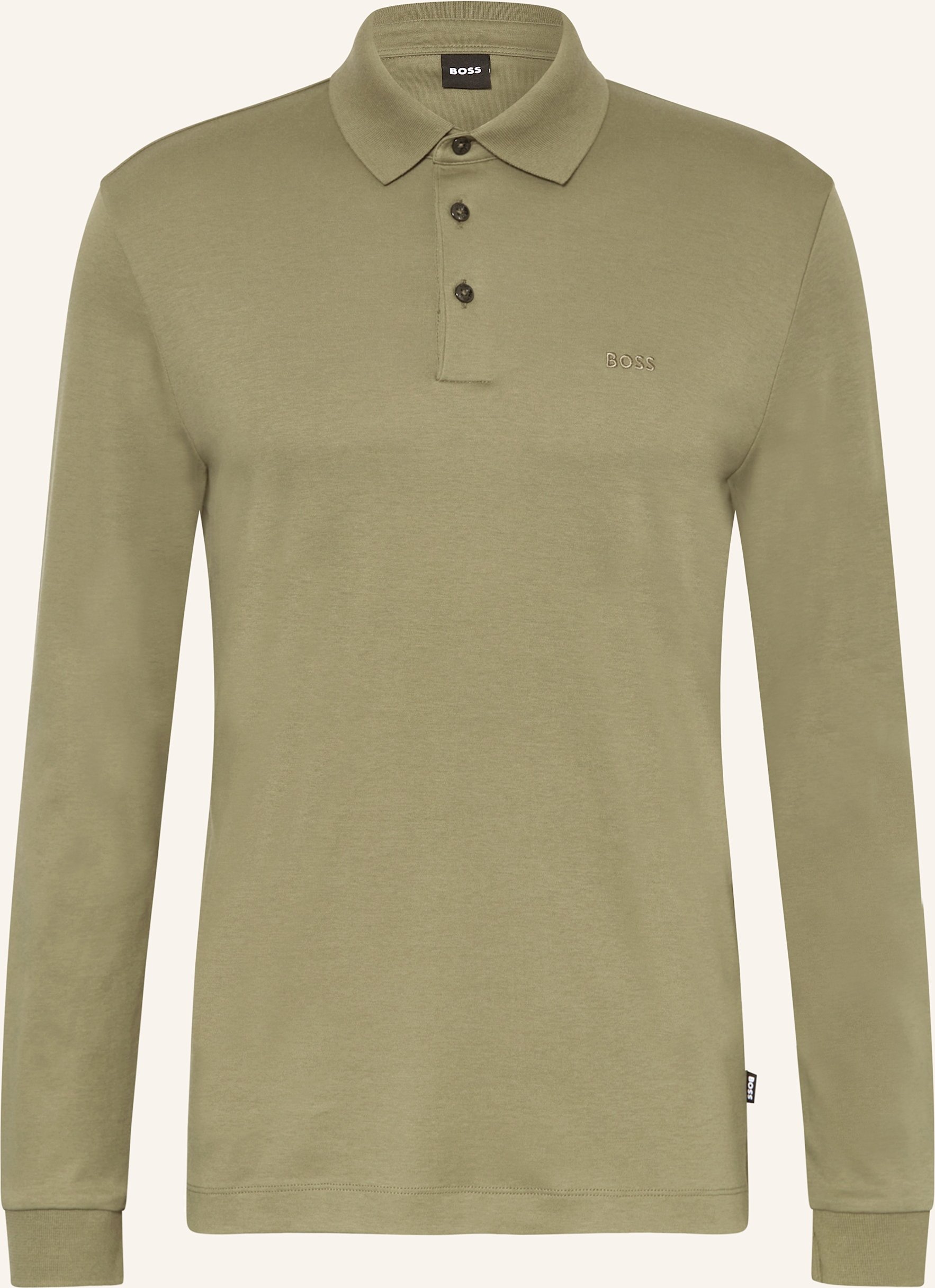 Boss Jersey-Poloshirt Pado gruen