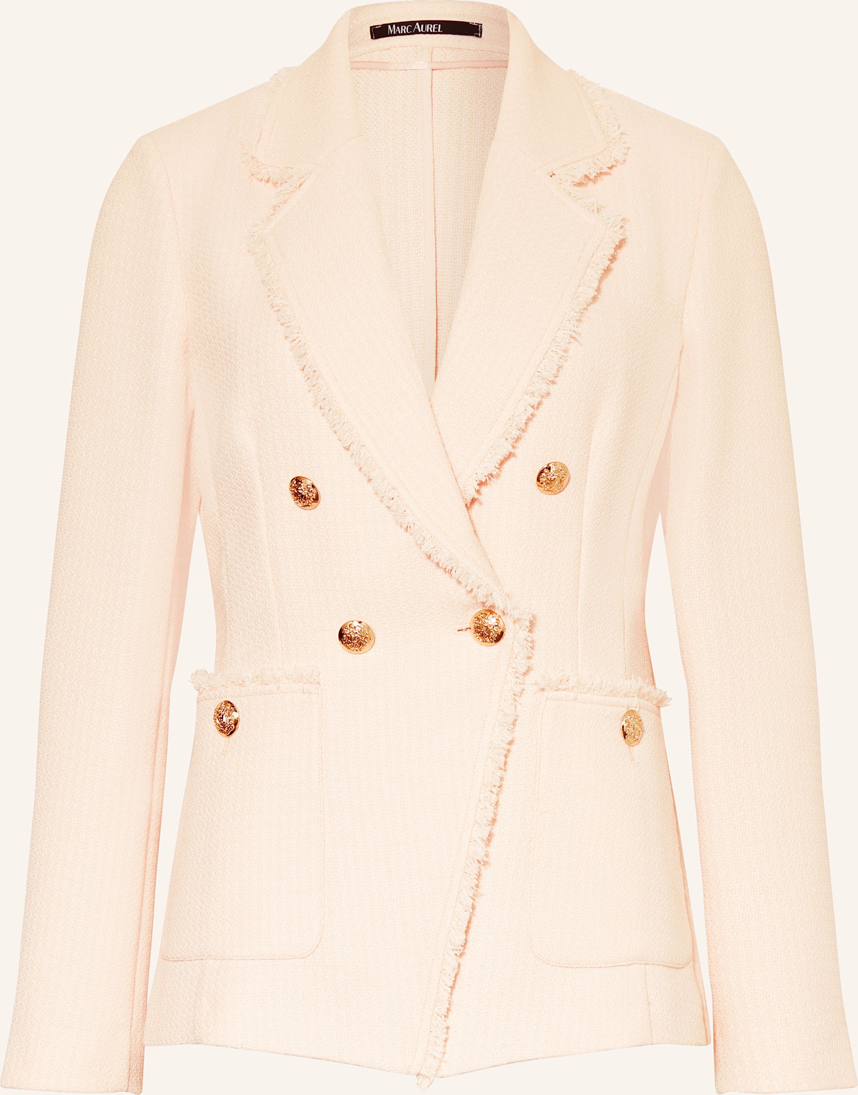 Marc Aurel Jacquard-Blazer rosa