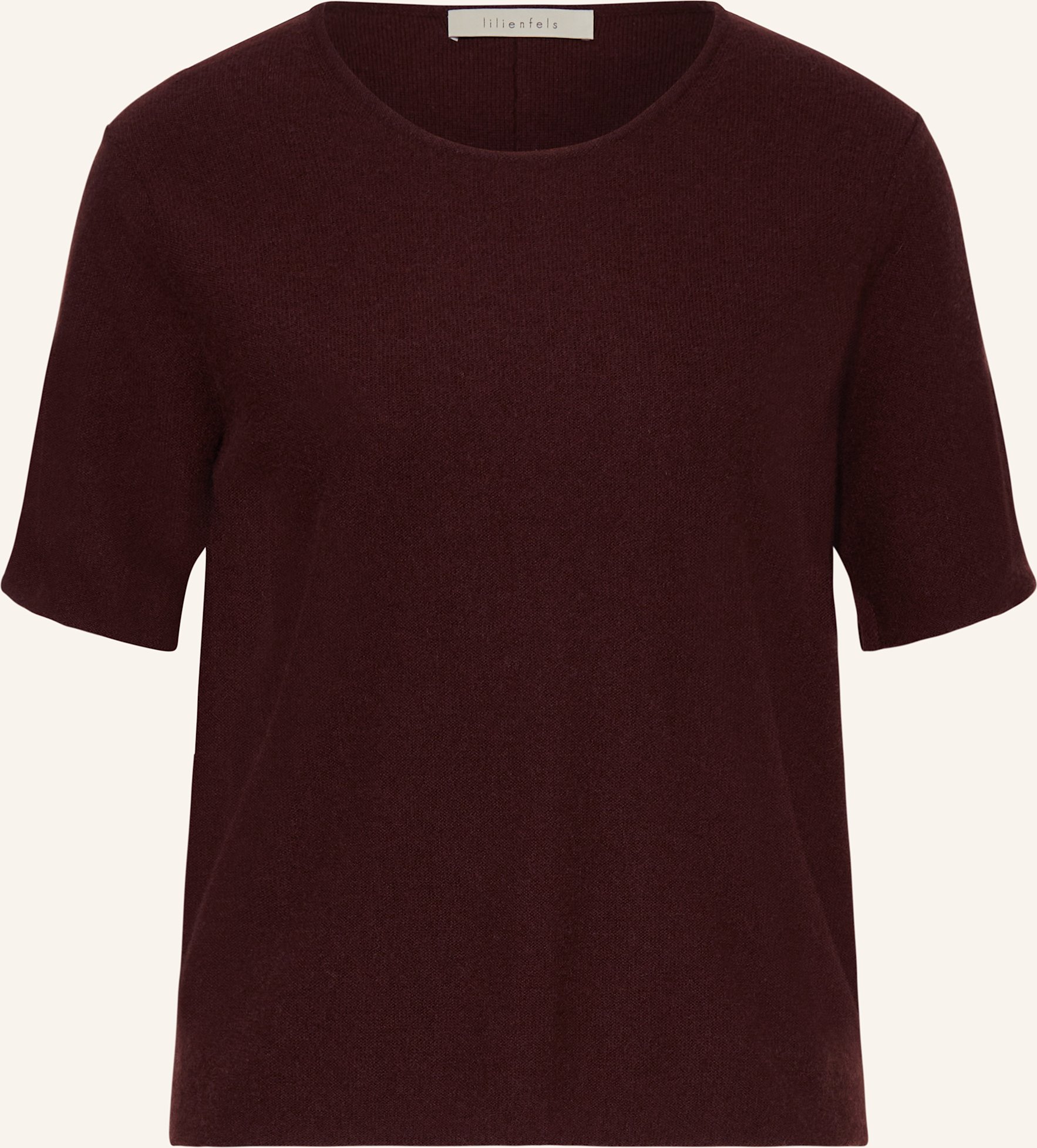 Lilienfels Strickshirt Aus Cashmere braun