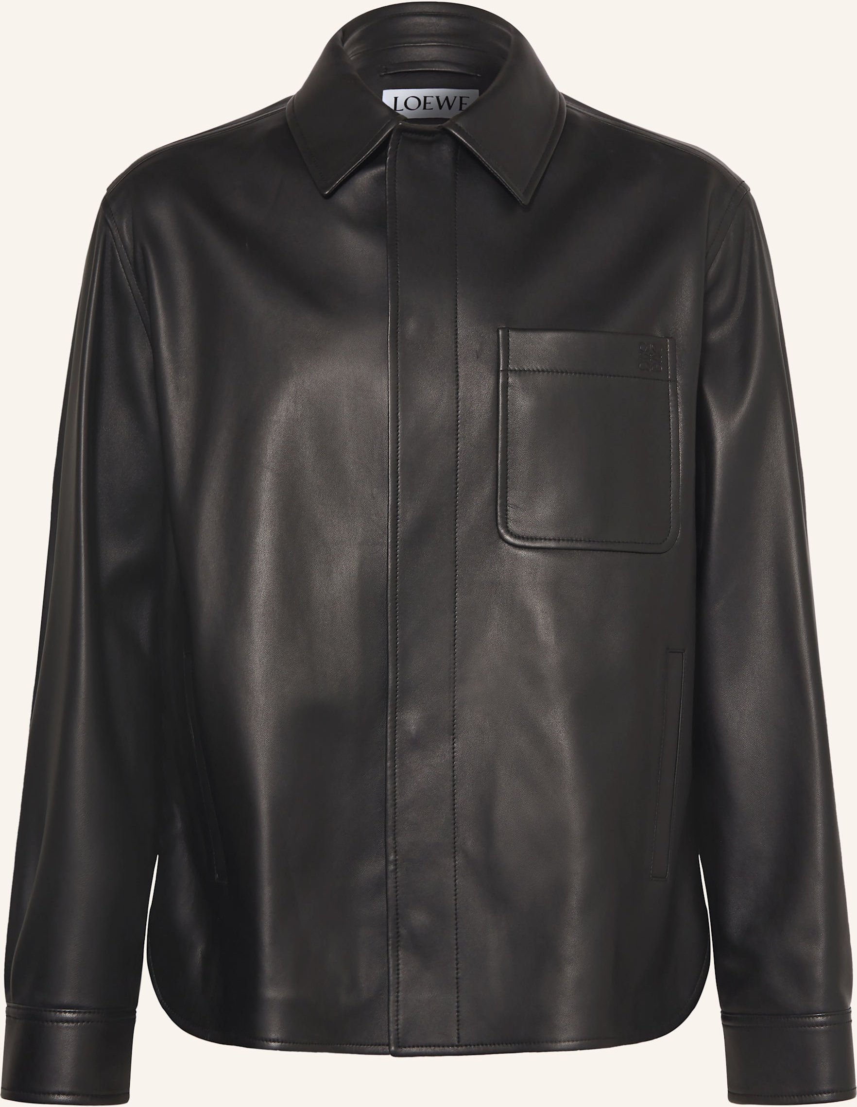 Thumbnail - Loewe Lederjacke schwarz