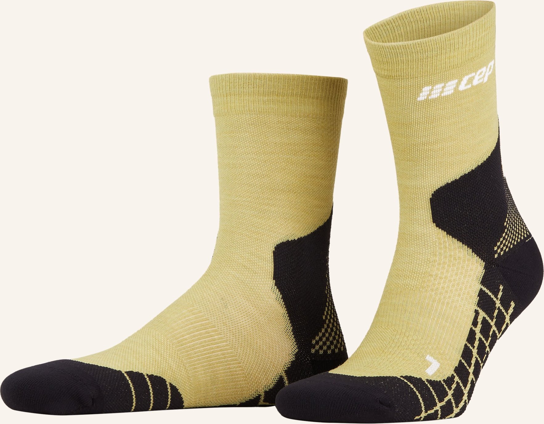 Thumbnail - Cep Sportsocken Light Merino Compression gruen