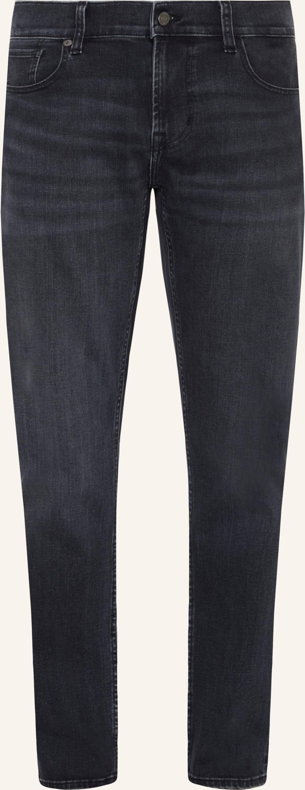 7 For All Mankind Jeans Slimmy Tapered Slim Fit schwarz