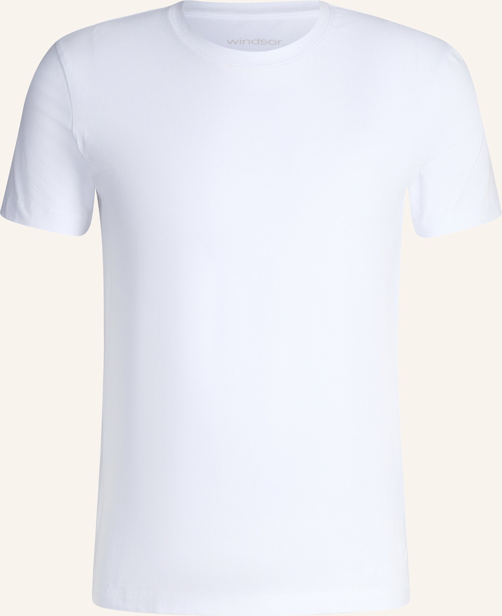 Windsor. T-Shirt Doppelpack weiss