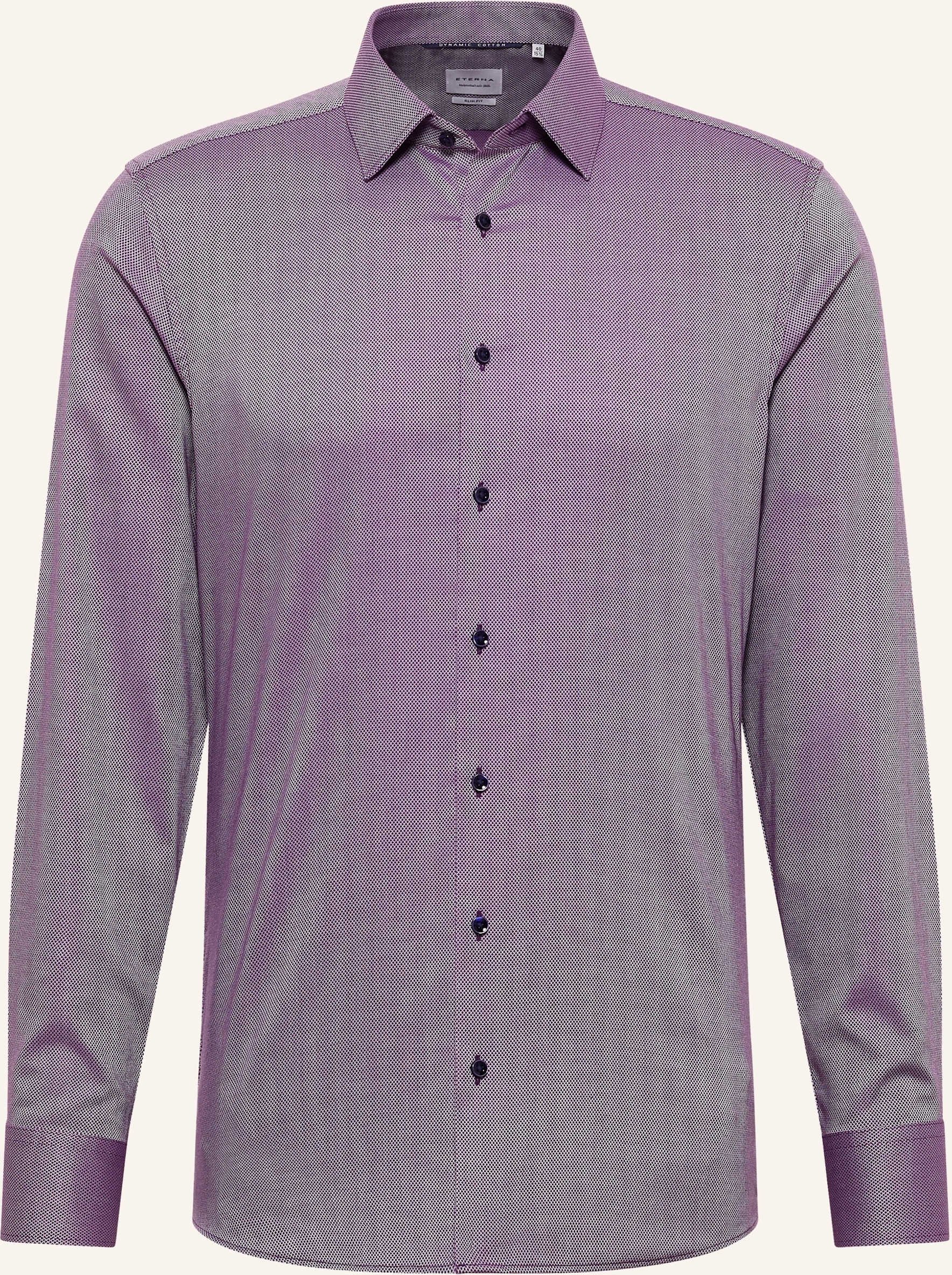 Eterna Hemd Slim Fit lila