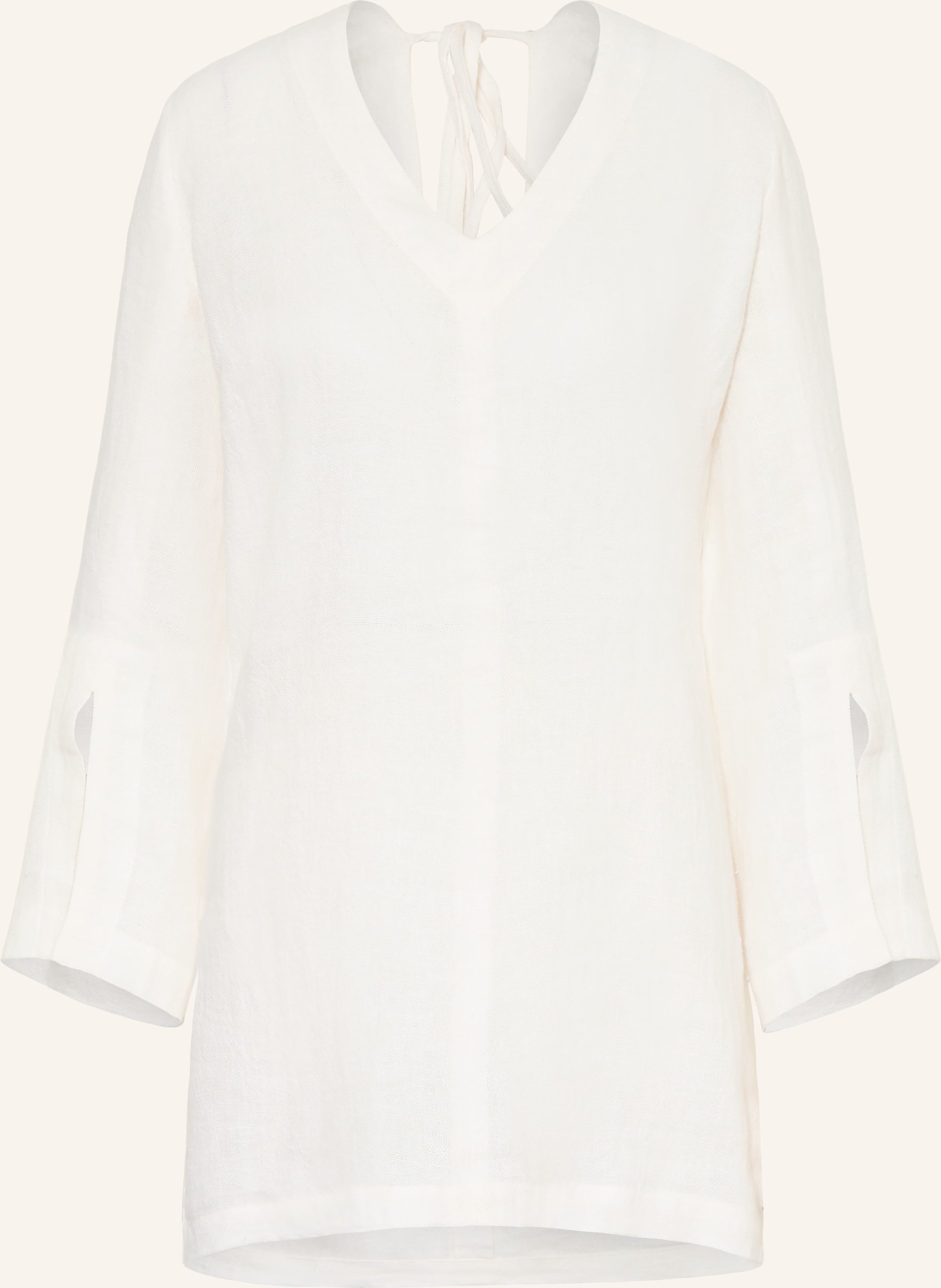 Arkitaip Leinenkleid Olivia weiss