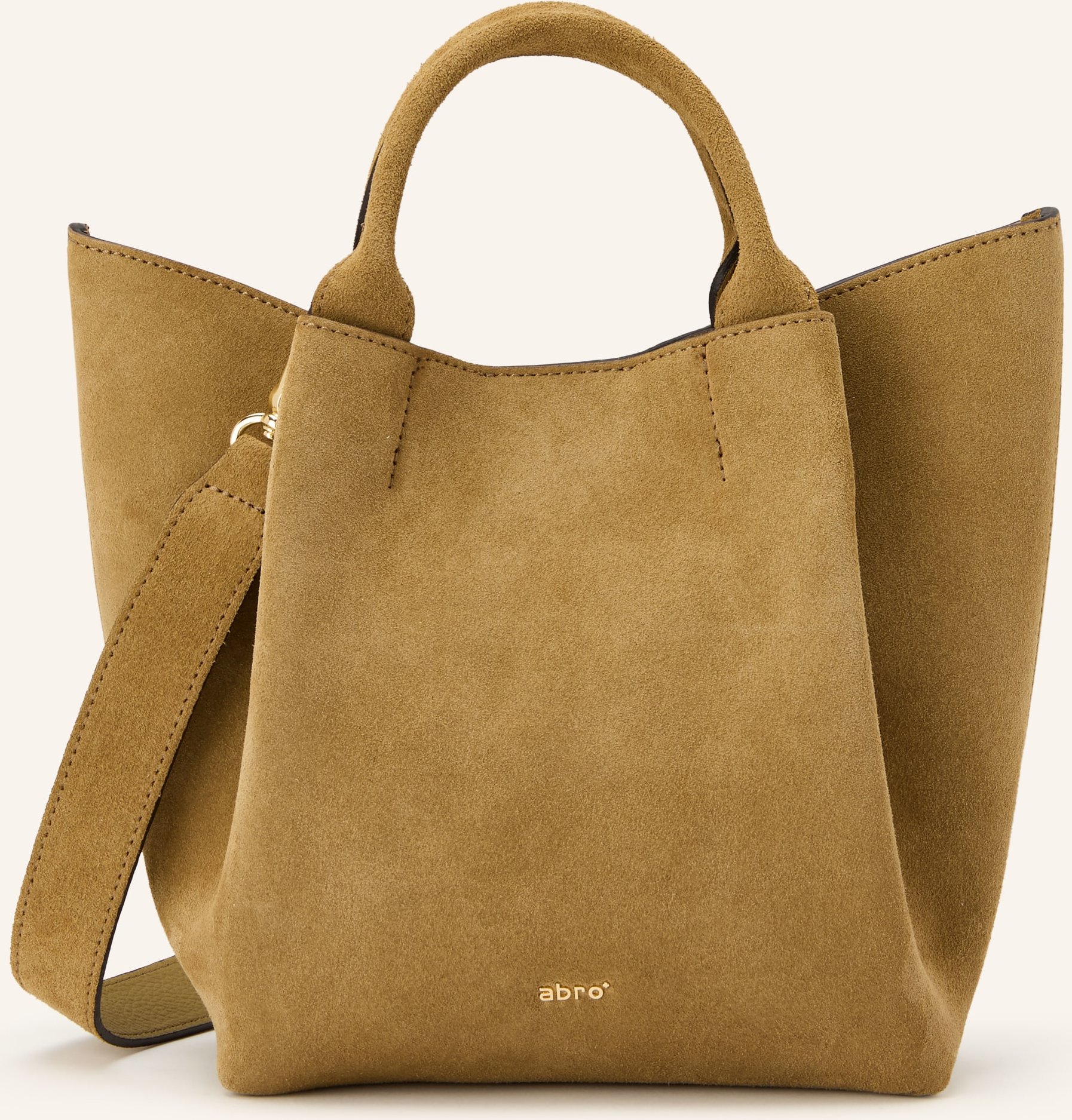 Abro Handtasche Essential Mit Pouch gruen