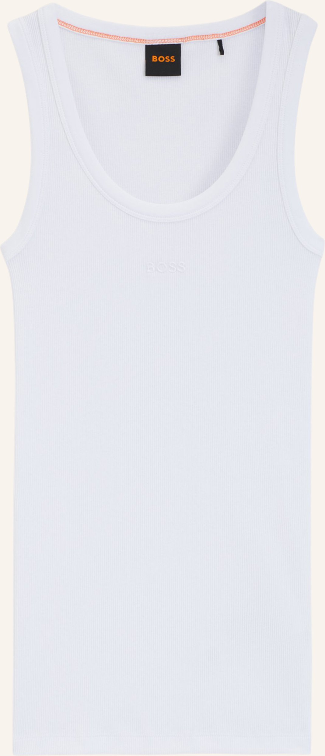 Boss Casual Top C_Ematite Slim Fit weiss