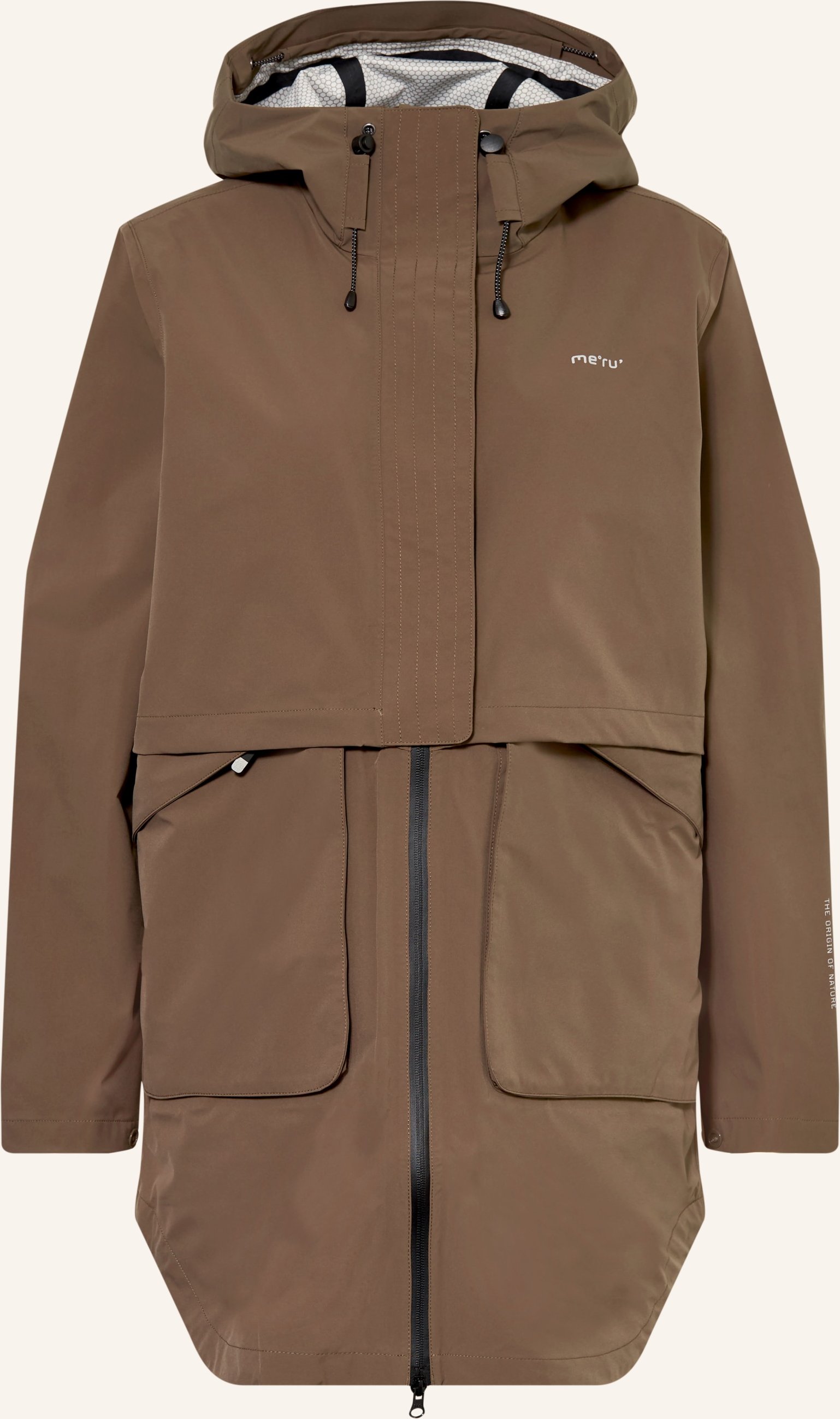 Me°Ru' Funktionsjacke Leira braun