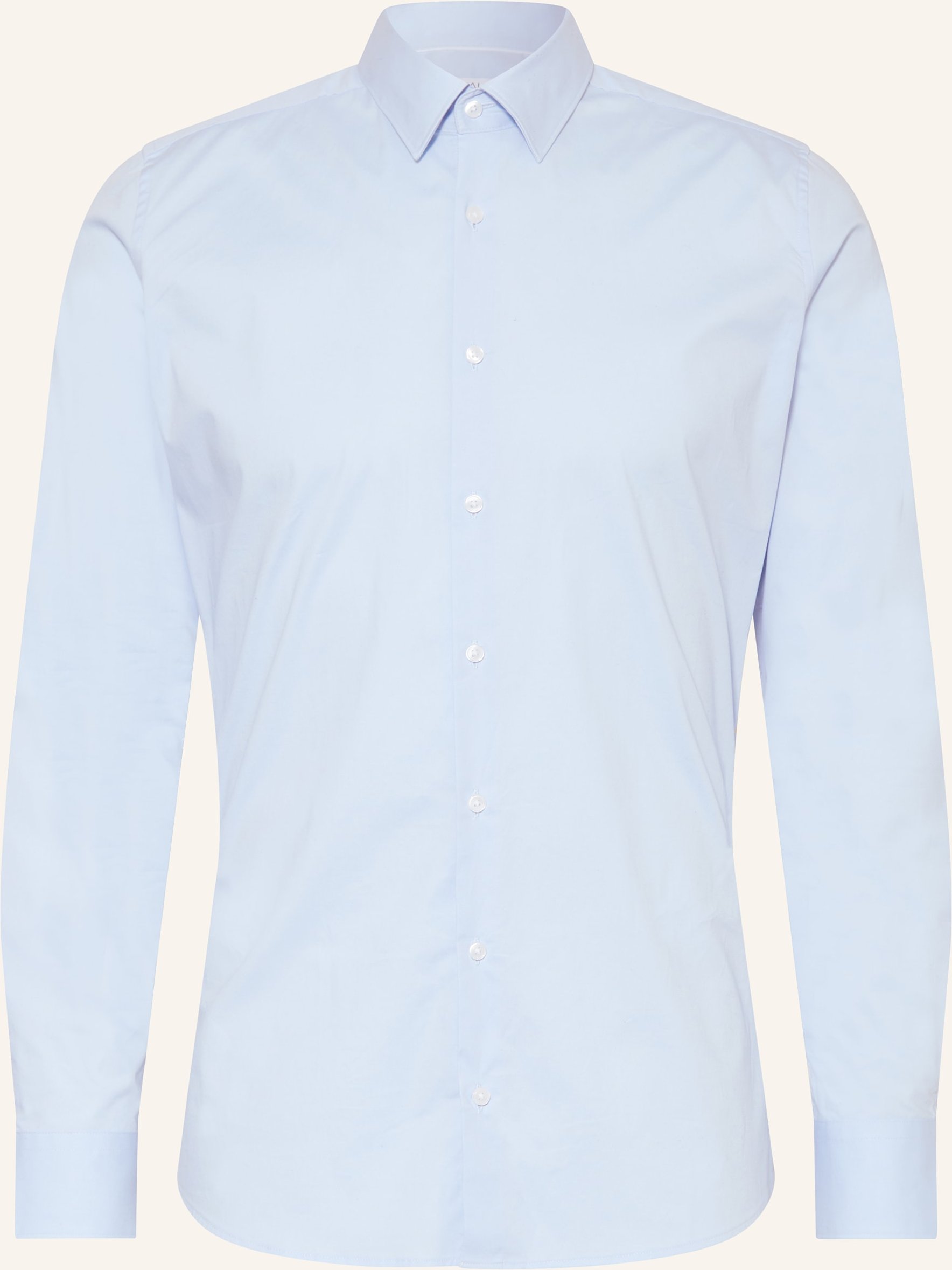 Paul Hemd Slim Fit blau
