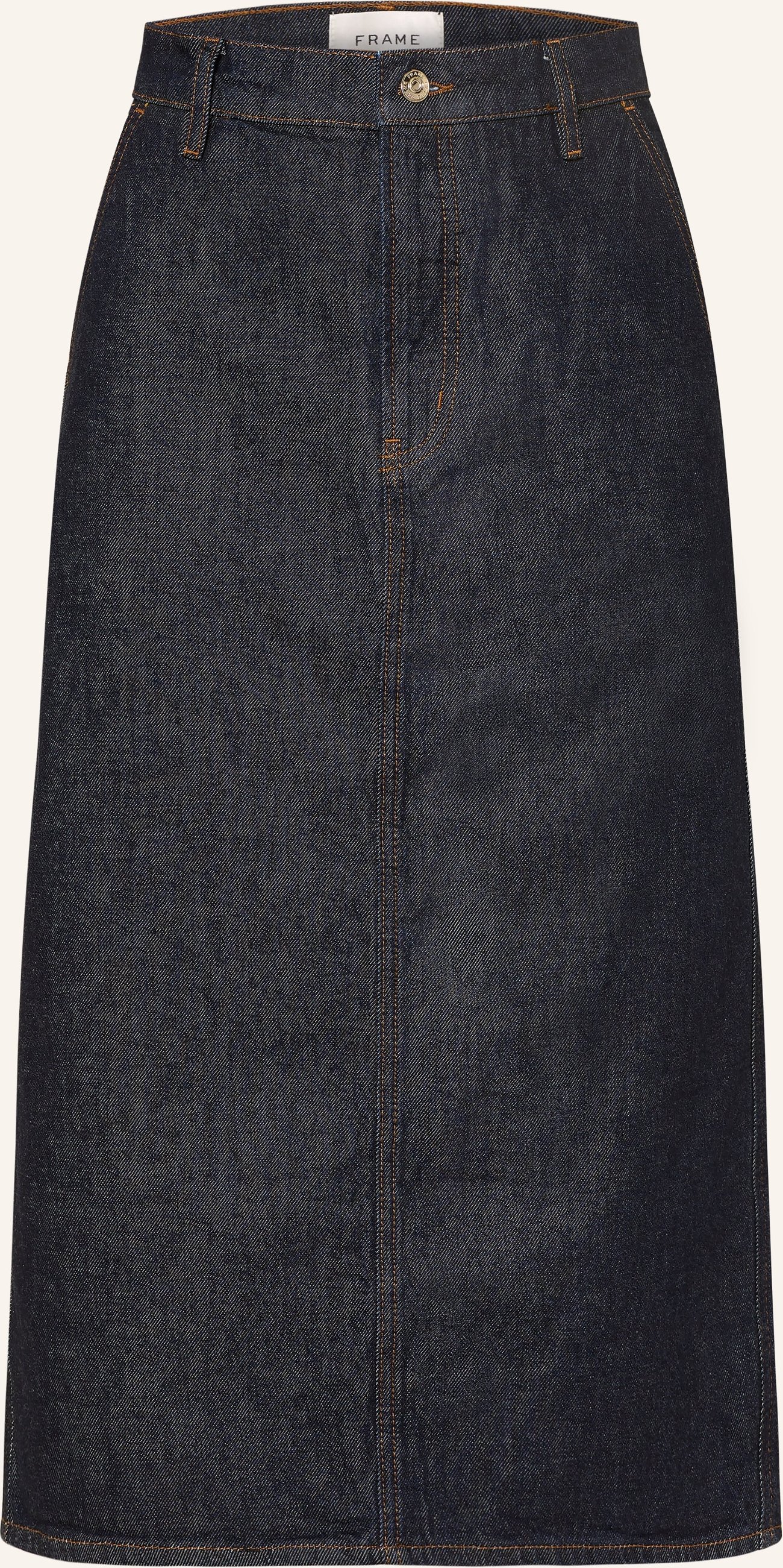 Frame Jeansrock The Trouser Skirt blau