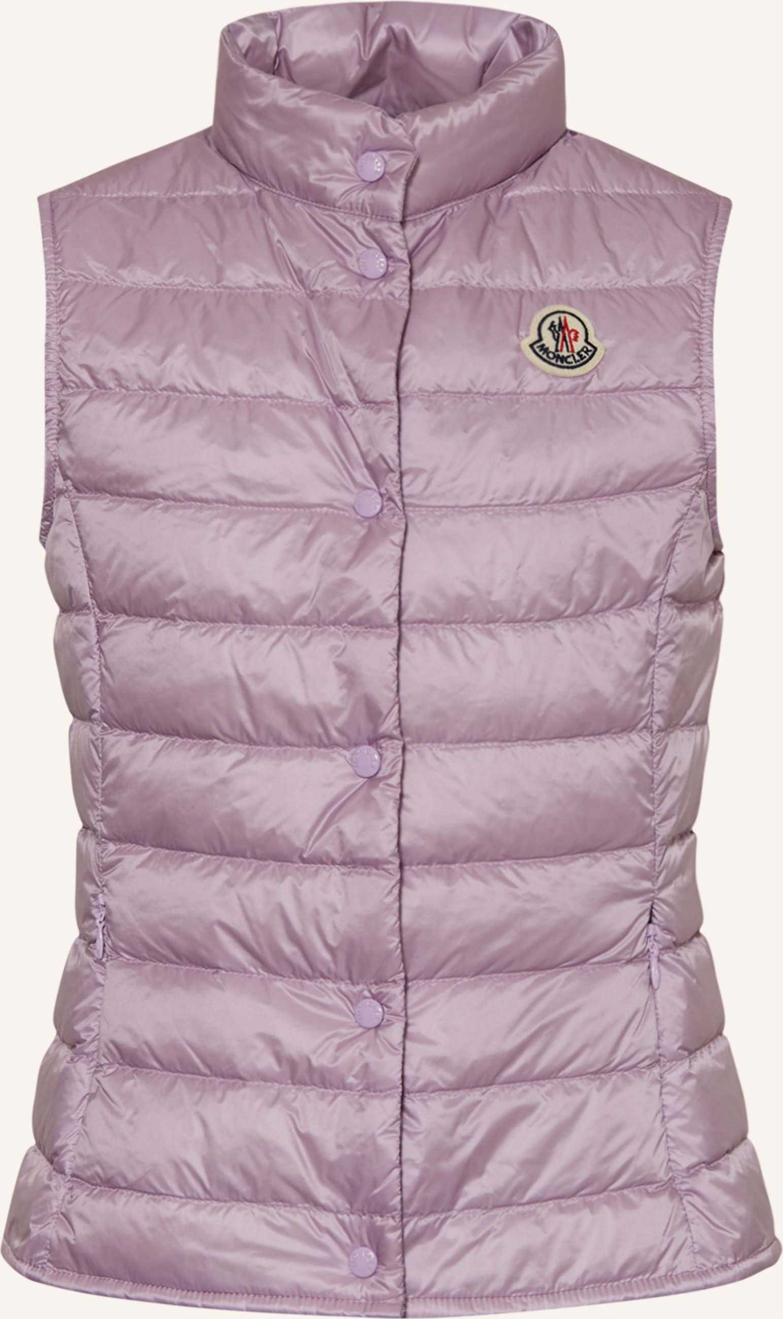 Moncler Enfant Lightweight-Daunenweste Liane lila