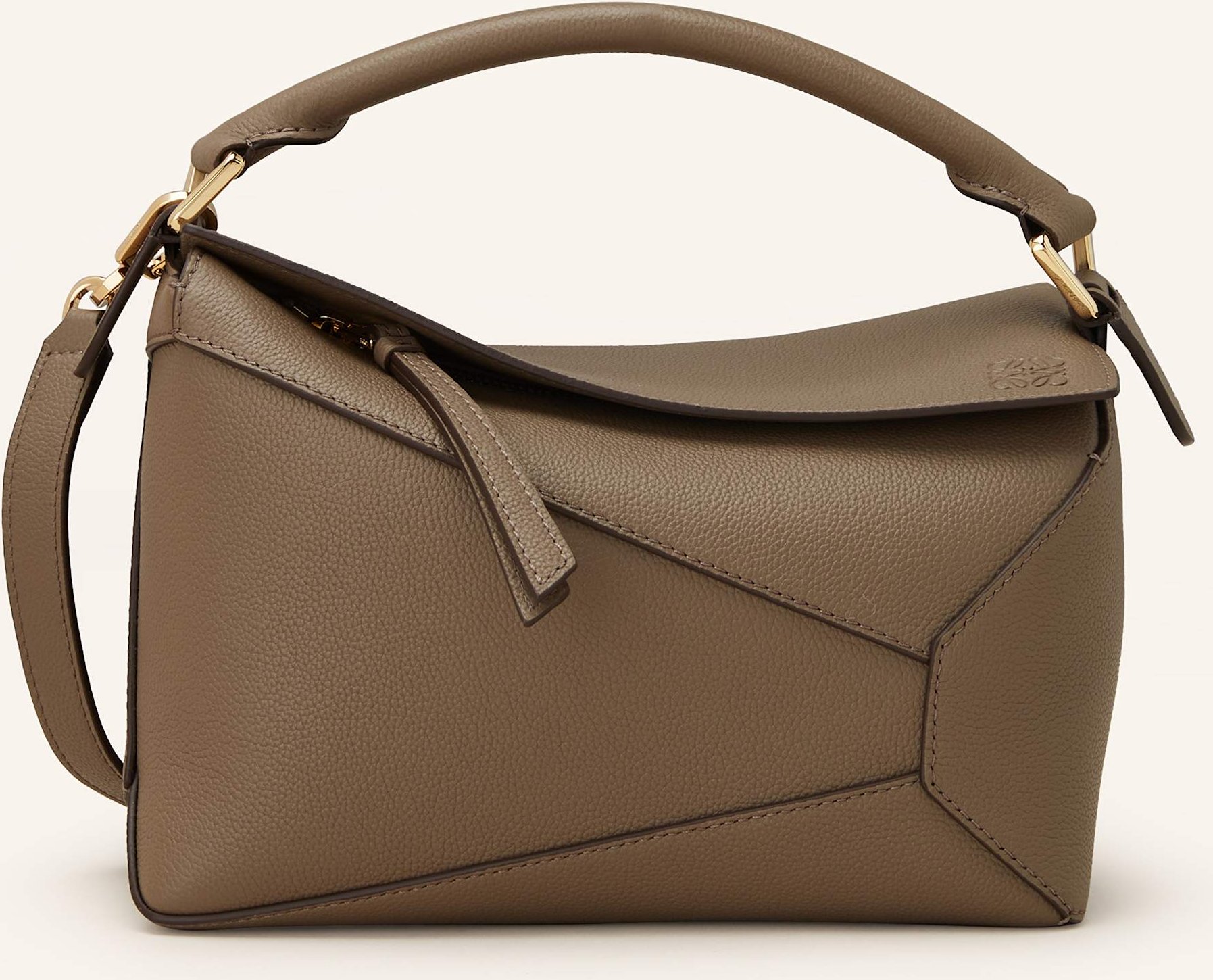 Thumbnail - Loewe Handtasche Puzzle Edge Small beige