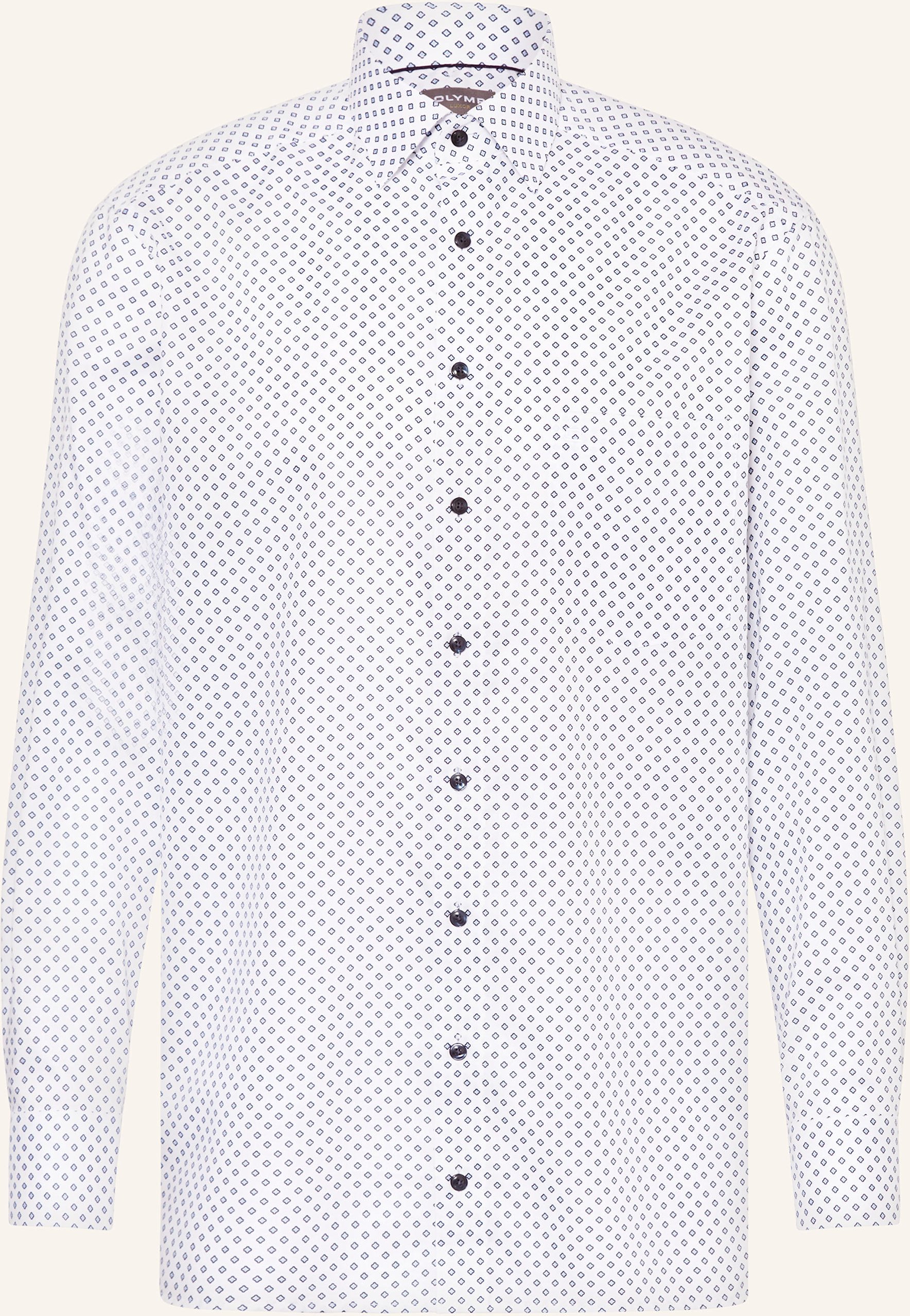 Olymp Hemd Luxor Comfort Fit Mit Extralangem Arm weiss