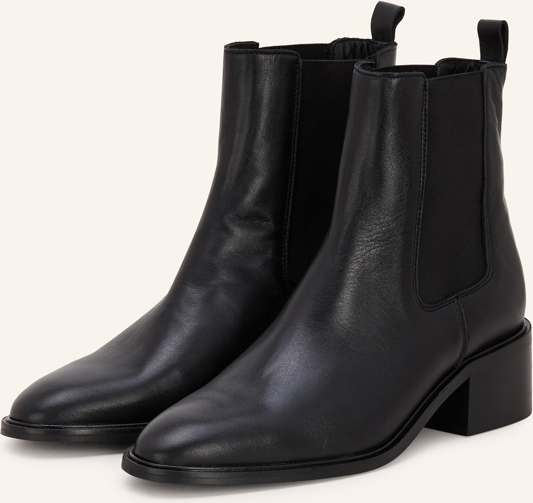 Mrs & Hugs Chelsea-Boots schwarz