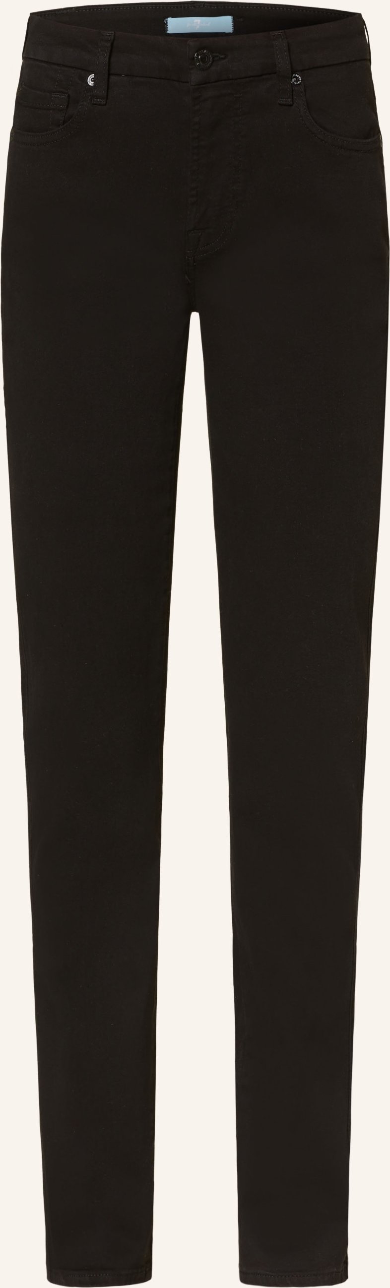 7 For All Mankind Straight Jeans Kimmie Straight schwarz