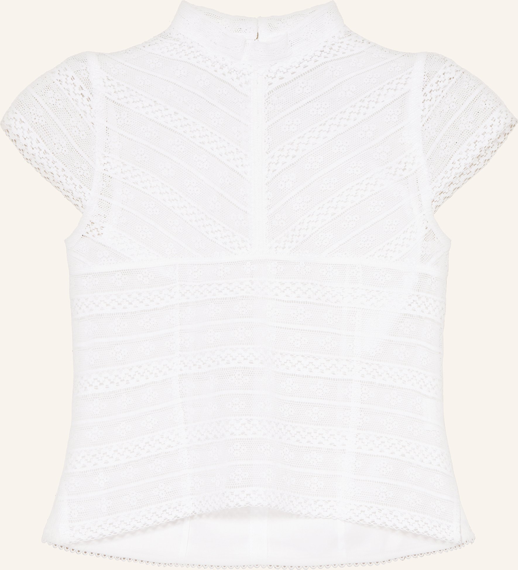 Thumbnail - Anno Domini Dirndlbluse Vicky Aus Spitze weiss